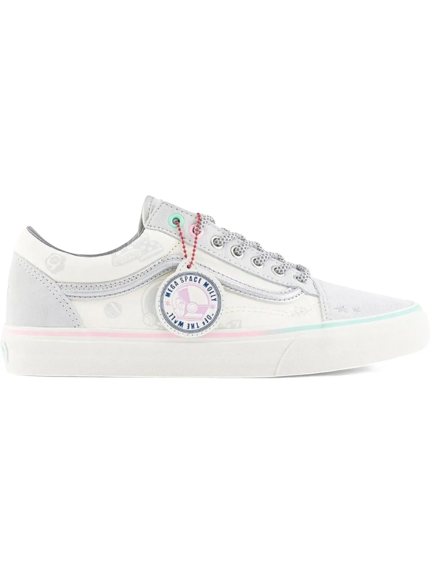 Мужские кеды Lifestyle Vans Old Skool — изображение 1 из 1, белый/серый