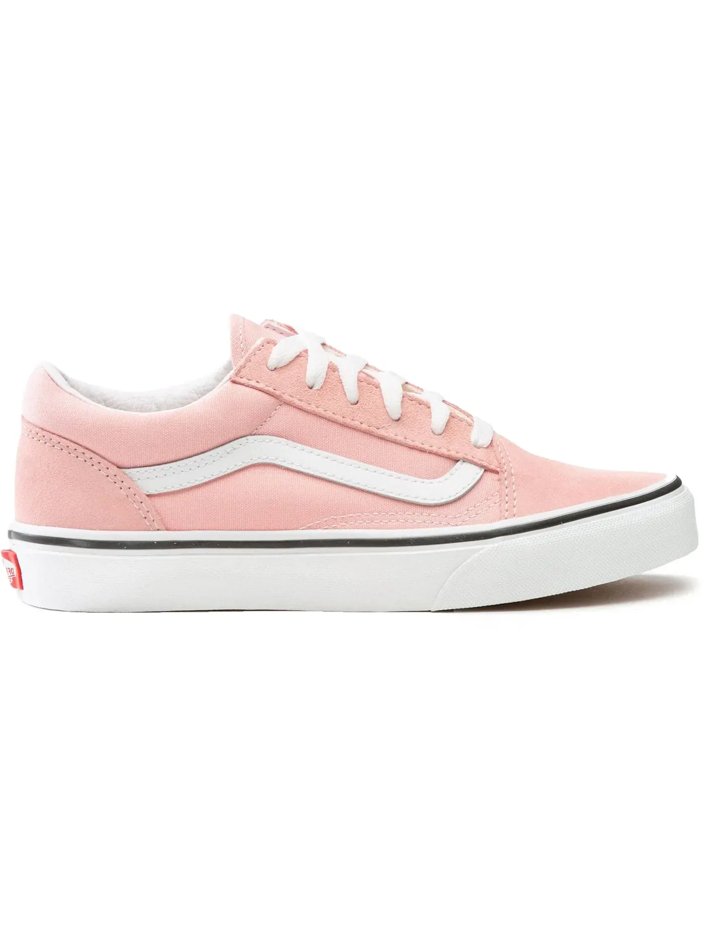 Детские кеды Lifestyle Vans Old Skool — изображение 1 из 1, розовый/белый
