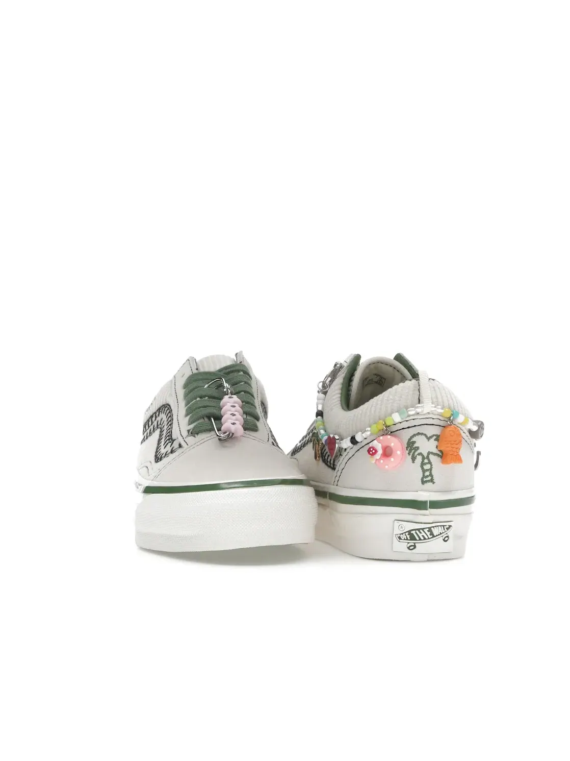 Мужские кроссовки Lifestyle Vans Old Skool Premium — изображение 2 из 4, кремовый зеленый