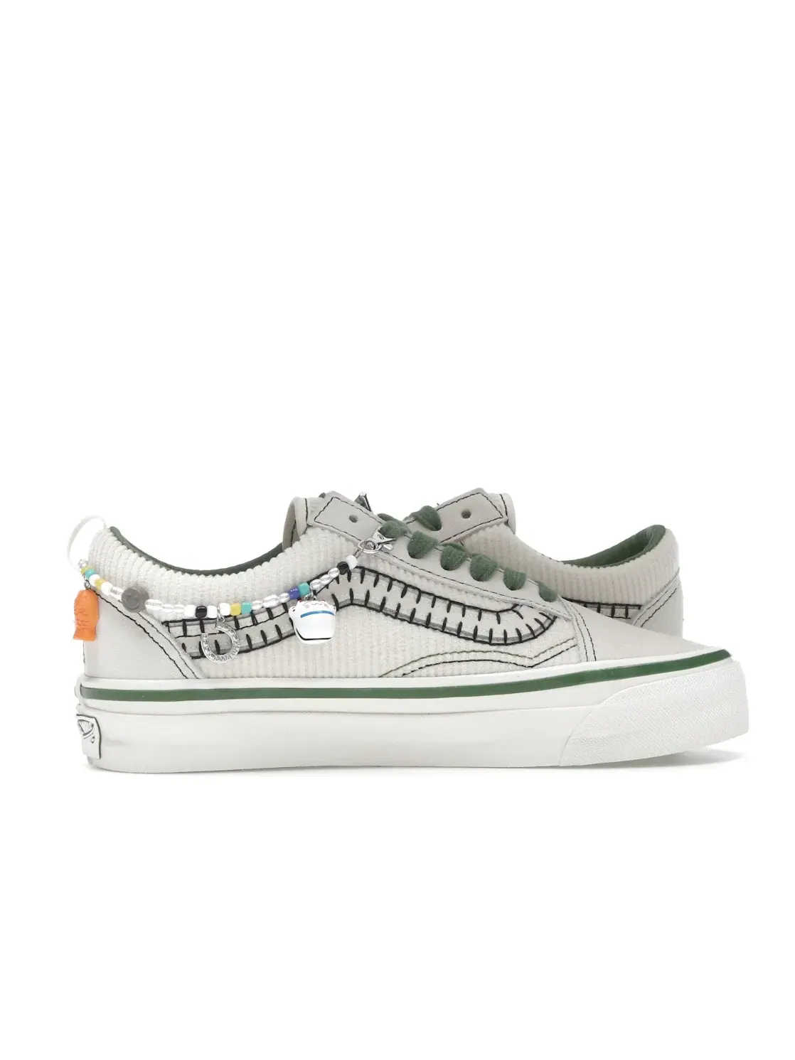 Мужские кроссовки Lifestyle Vans Old Skool Premium — изображение 3 из 4, кремовый зеленый