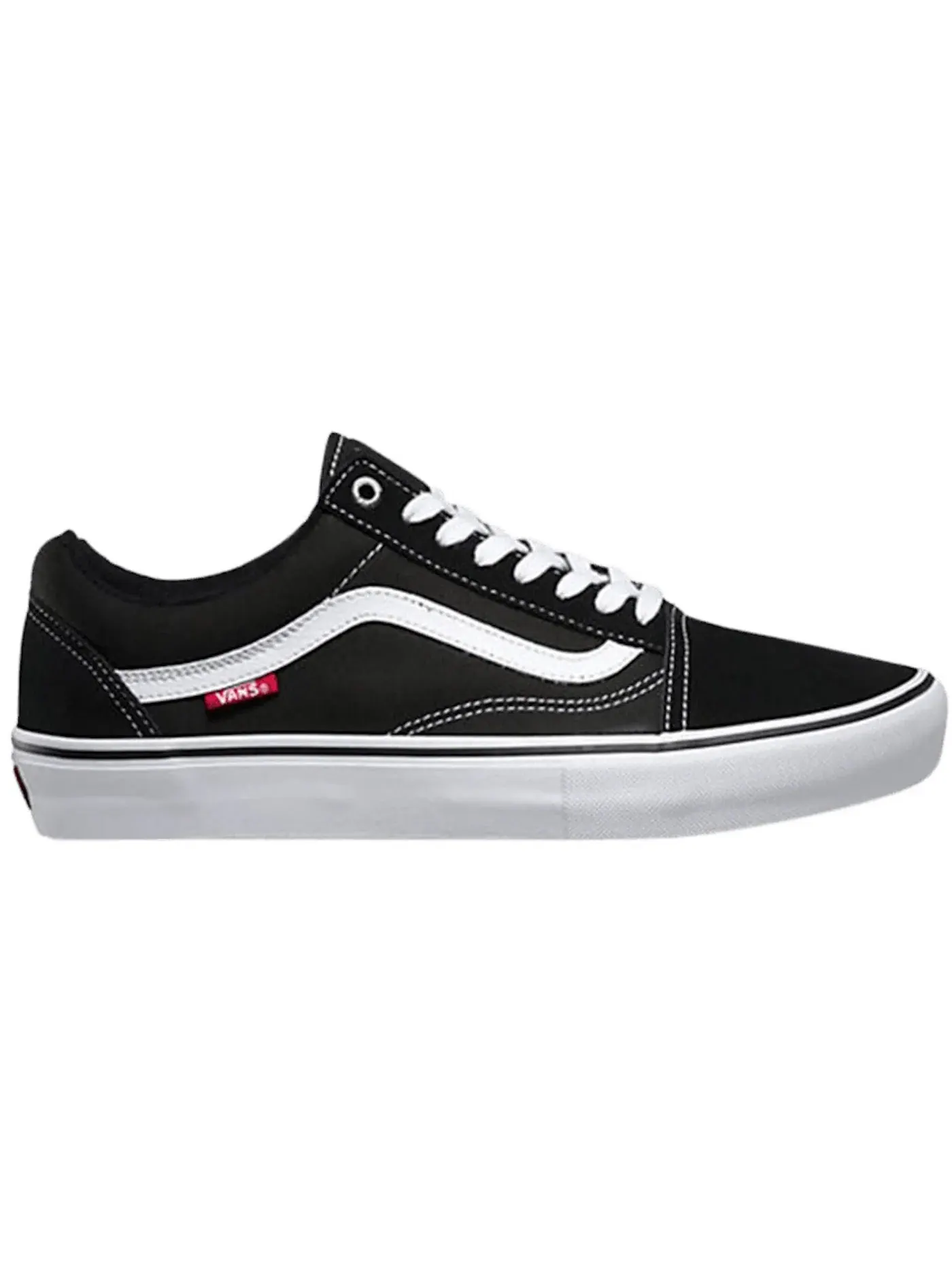Мужские кроссовки с низким профилем Vans Old Skool Pro — изображение 1 из 1, черный/белый