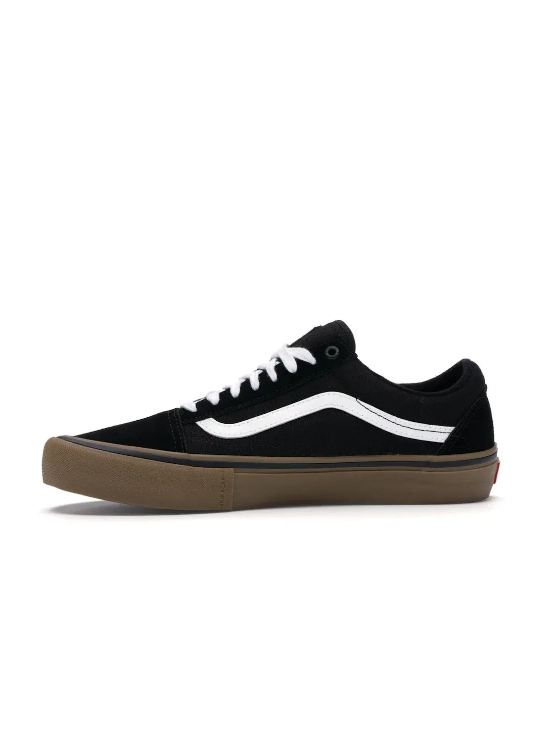 Мужские кроссовки для скейтбординга Vans Old Skool Pro — изображение 3 из 4, черный/белый