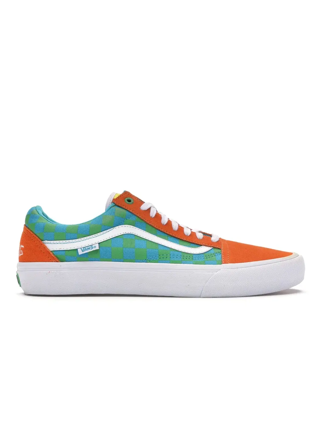 Мужские кеды Lifestyle с принтом Vans Old Skool Golf Wang — изображение 1 из 4, оранжевый/синий/зеленый