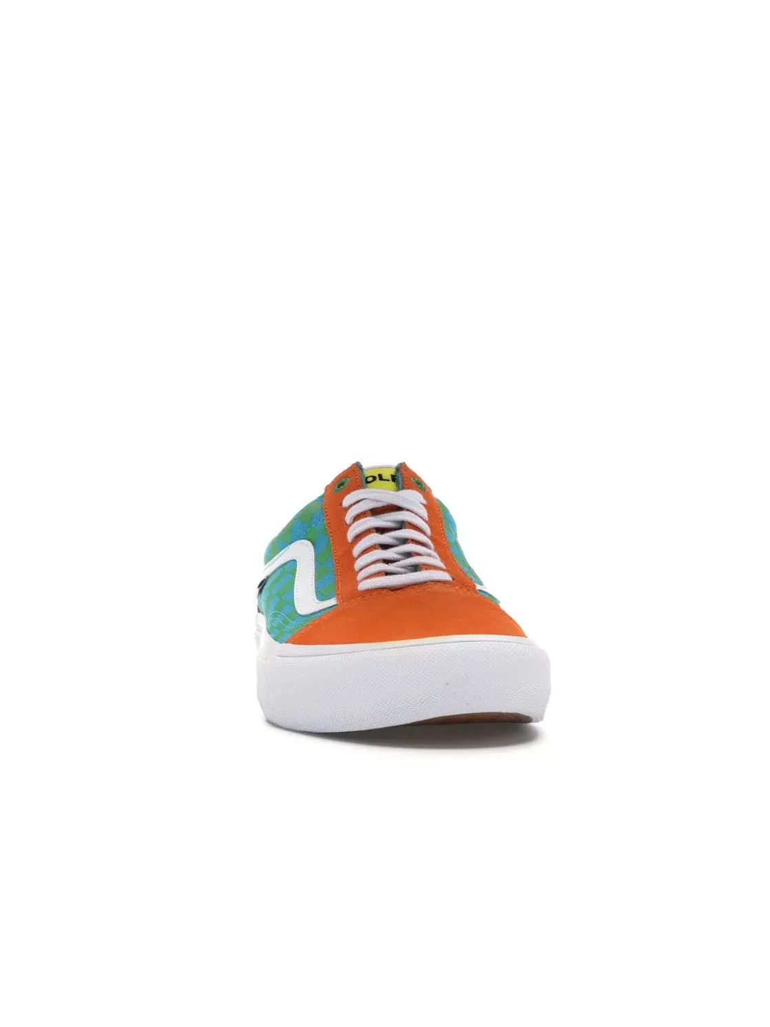 Мужские кеды Lifestyle с принтом Vans Old Skool Golf Wang — изображение 2 из 4, оранжевый/синий/зеленый