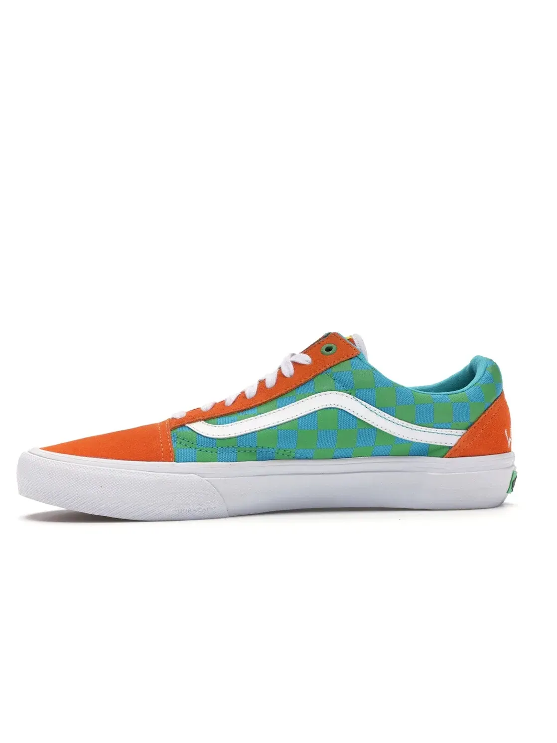 Мужские кеды Lifestyle с принтом Vans Old Skool Golf Wang — изображение 3 из 4, оранжевый/синий/зеленый