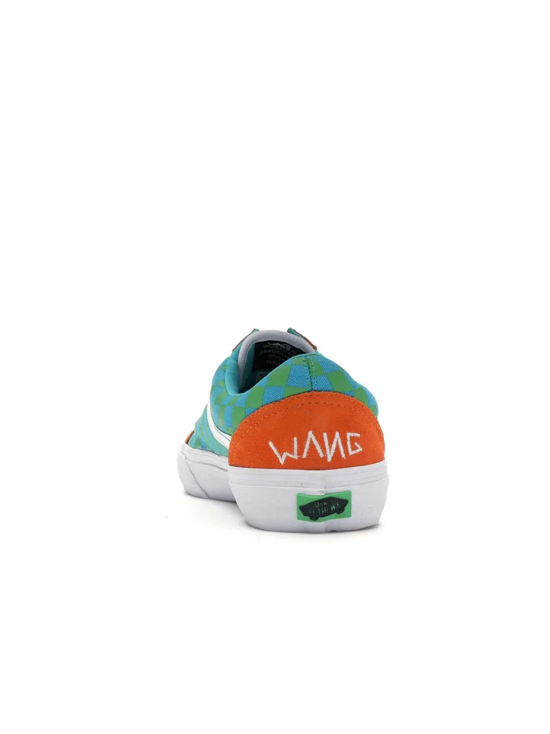 Мужские кеды Lifestyle с принтом Vans Old Skool Golf Wang — изображение 4 из 4, оранжевый/синий/зеленый