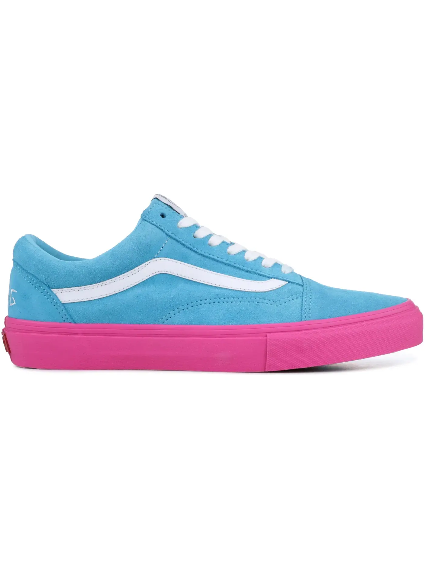 Мужские кроссовки с принтом Vans Old Skool Pro S Vans — изображение 1 из 1, синий розовый