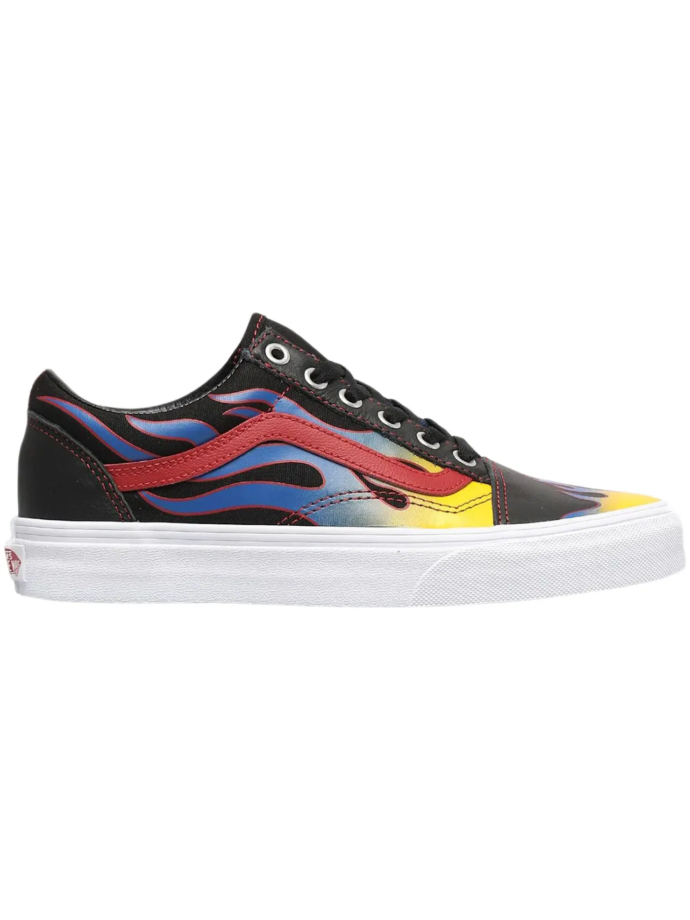 Универсальные кеды с низким профилем Vans Old Skool — изображение 1 из 1, черный/красный