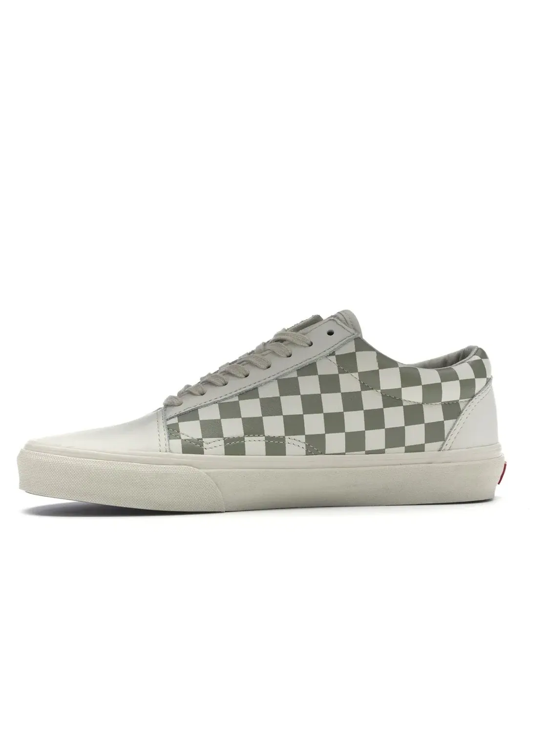 Мужские кроссовки с вышивкой Vans Old Skool Rose Embroidery, Marshmallow/Turtledove — изображение 3 из 4