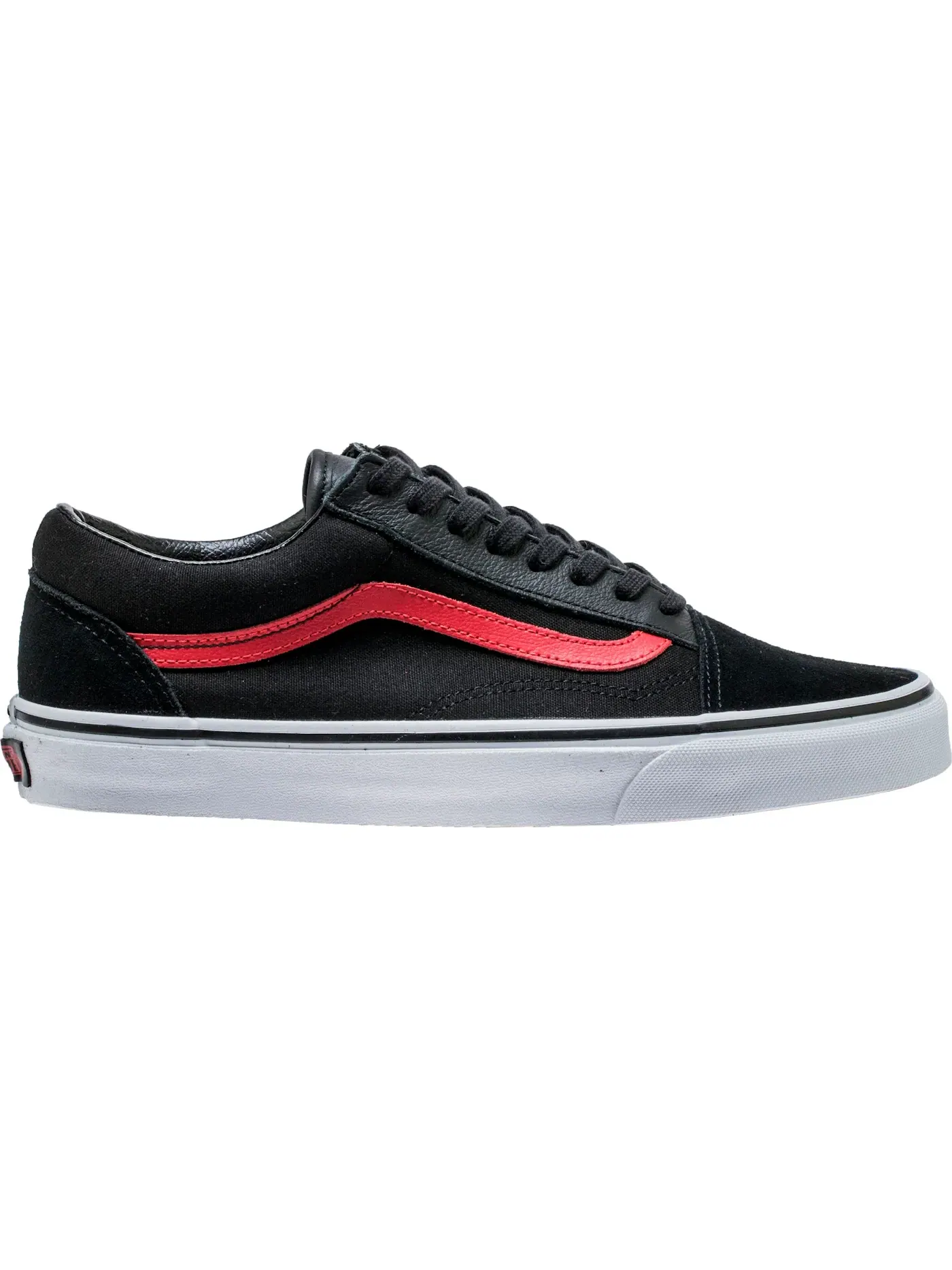 Мужские кроссовки Lifestyle Vans Old Skool — изображение 1 из 1, черный/красный-белый