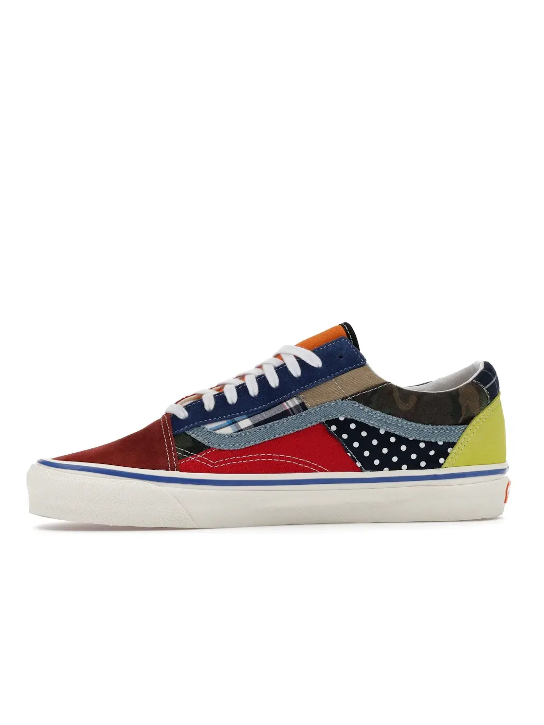 Мужские кроссовки Lifestyle Vans Old Skool — изображение 3 из 4, мульти/белый