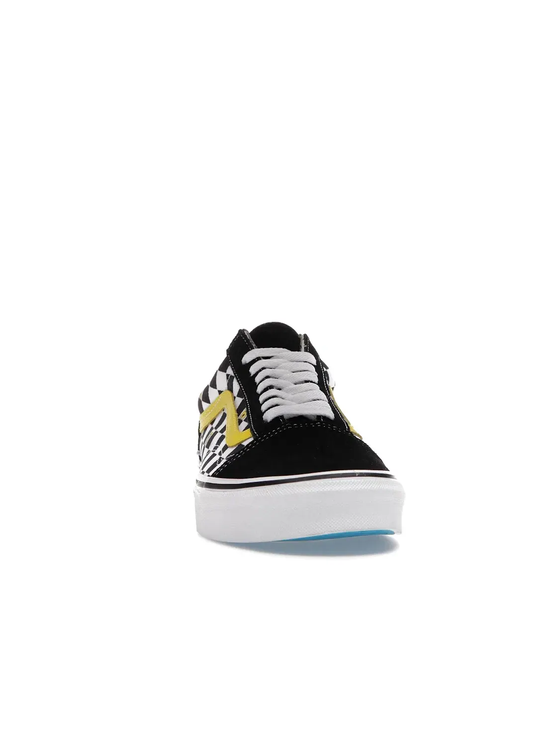 Мужские кроссовки с принтом SpongeBob SquarePants Vans Old Skool — изображение 2 из 4, черный/белый/желтый