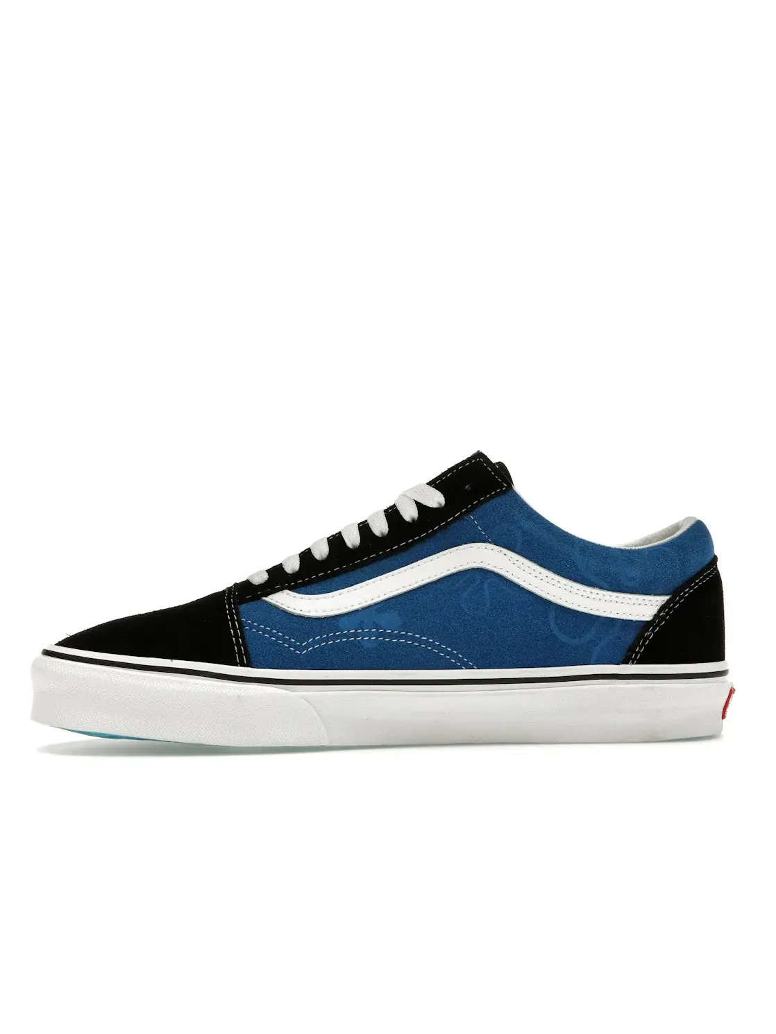 Мужские кеды Lifestyle с принтом Vans Old Skool — изображение 3 из 4, черный/синий