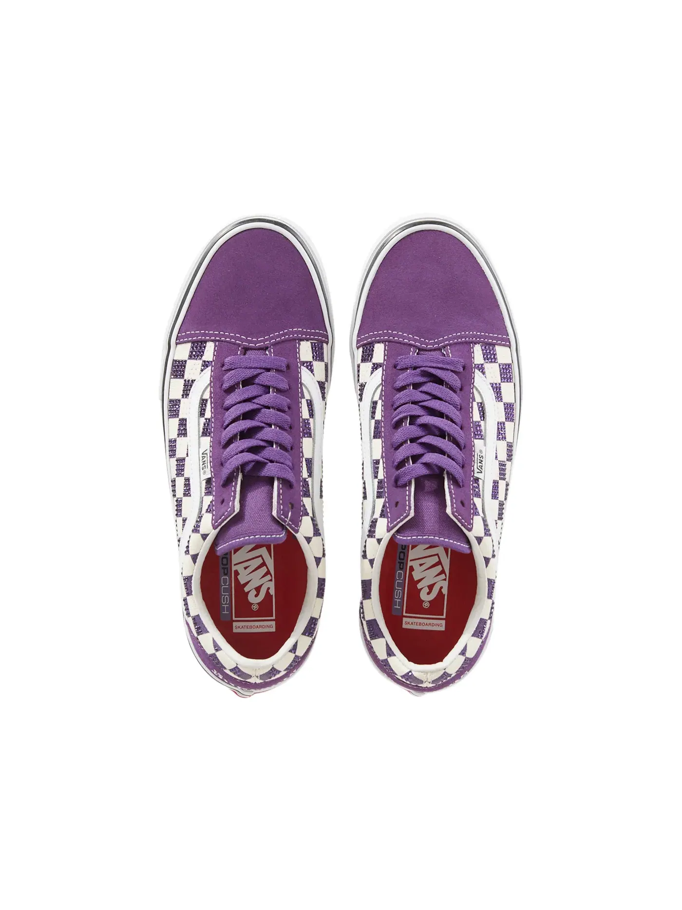 Мужские кроссовки Lifestyle Vans Old Skool — изображение 3 из 3, фиолетовый