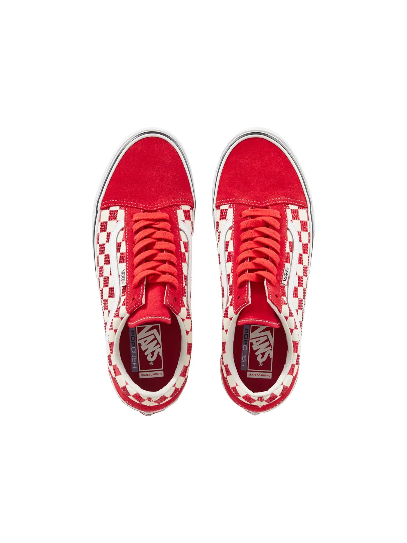 Мужские кроссовки Lifestyle Vans Old Skool Supreme Swarovski — изображение 3 из 3, красный