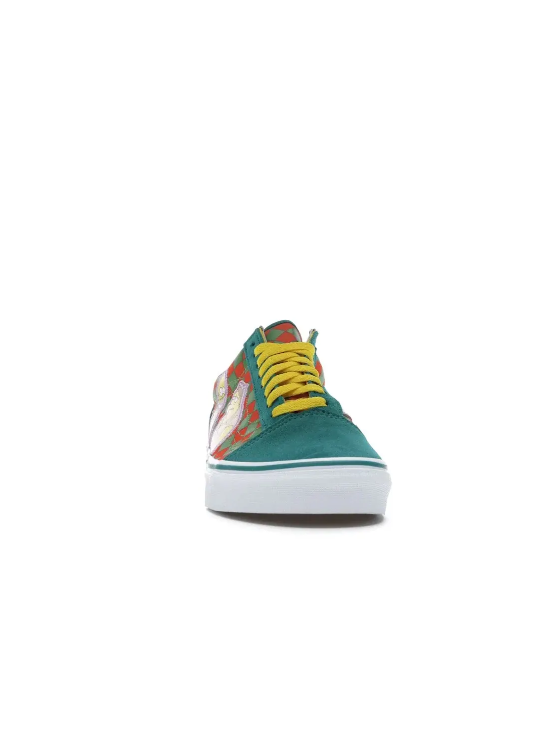 Мужские кроссовки с принтом Vans Old Skool Vans — изображение 2 из 4, зеленый красный