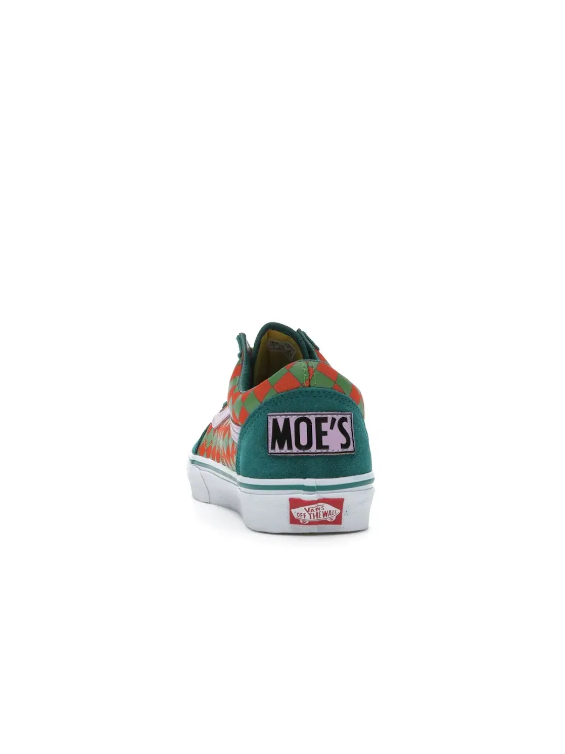 Мужские кроссовки с принтом Vans Old Skool Vans — изображение 4 из 4, зеленый красный