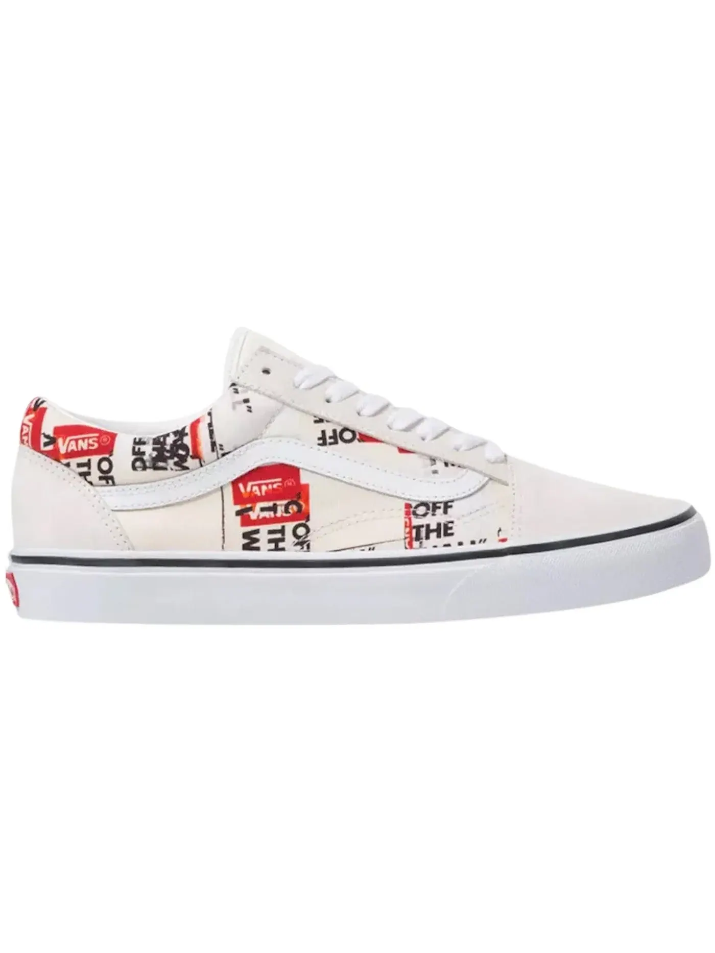 Мужские кроссовки Lifestyle Vans Old Skool — изображение 1 из 1, белый/белый