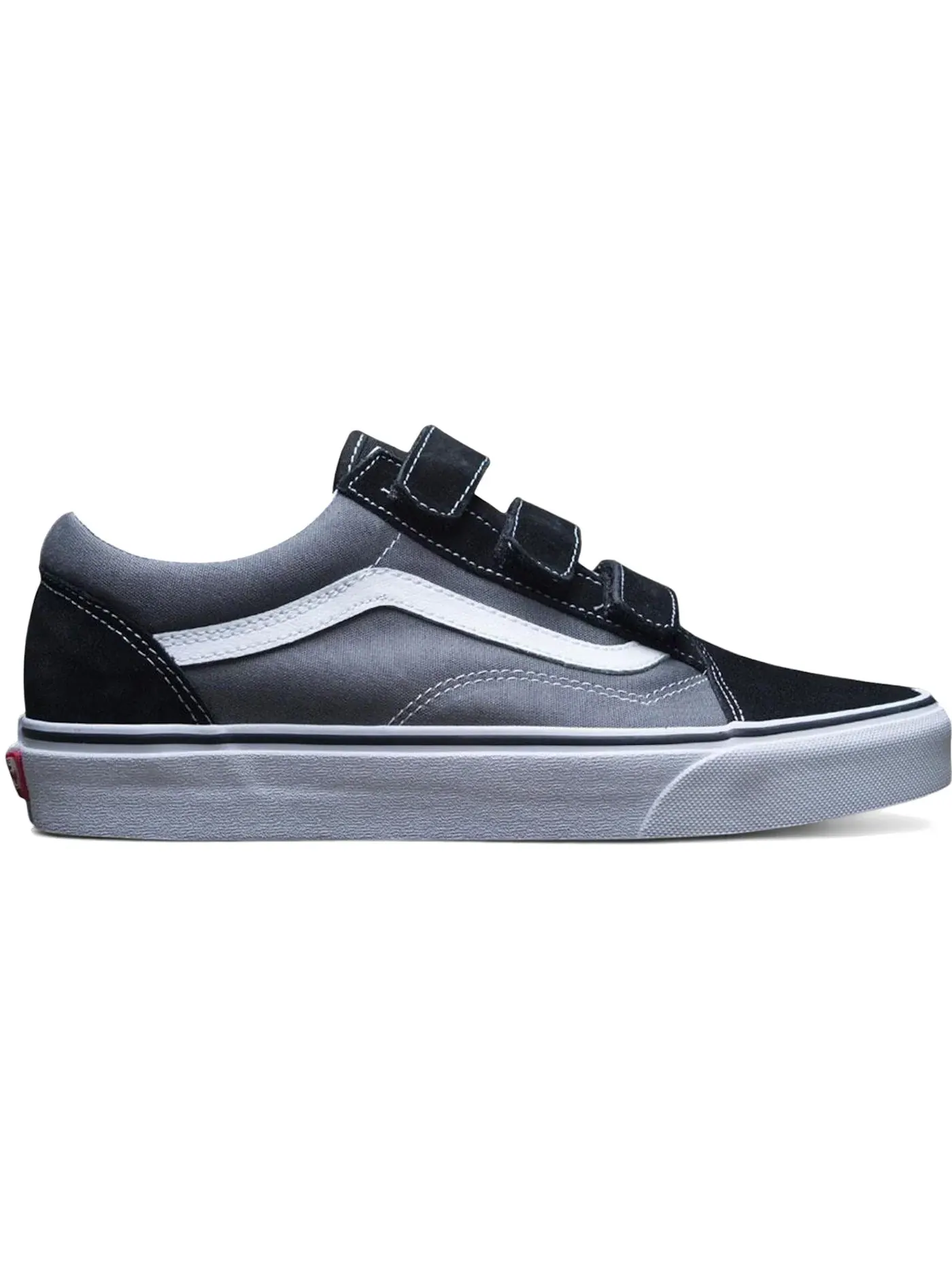 Мужские кроссовки Lifestyle Vans Old Skool V — изображение 1 из 1, серый//черный