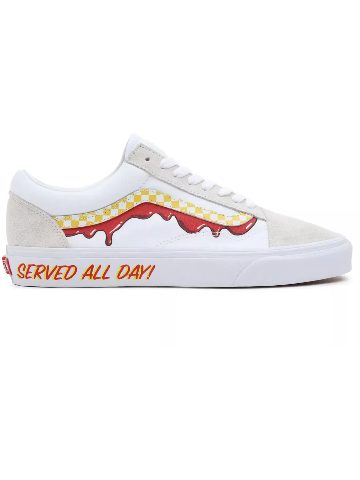 Мужские кеды Lifestyle Vans Old Skool — изображение 1 из 3, белый