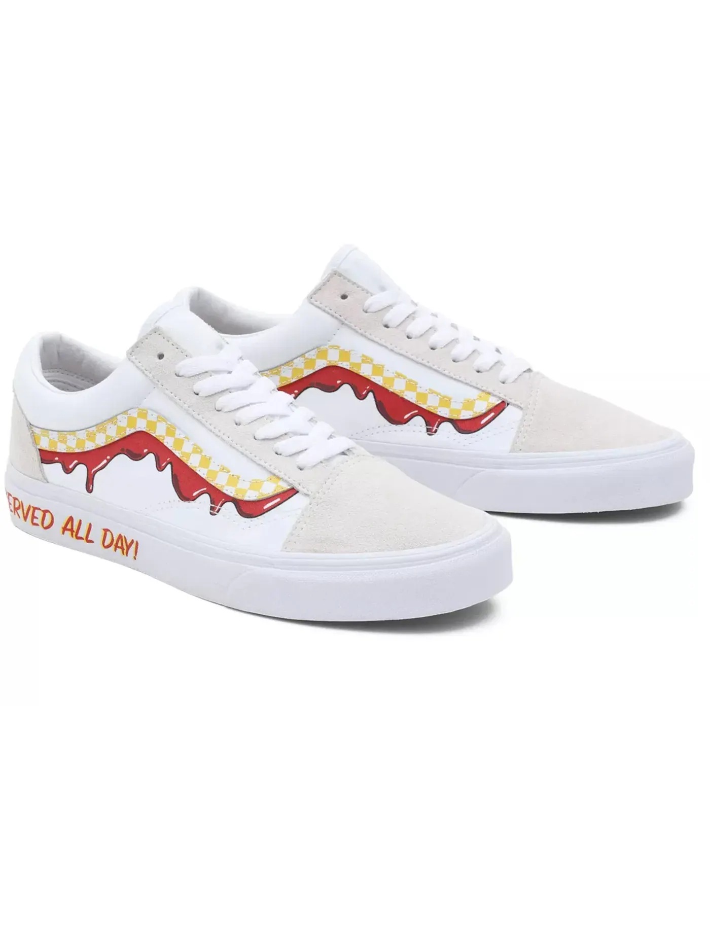Мужские кеды Lifestyle Vans Old Skool — изображение 2 из 3, белый