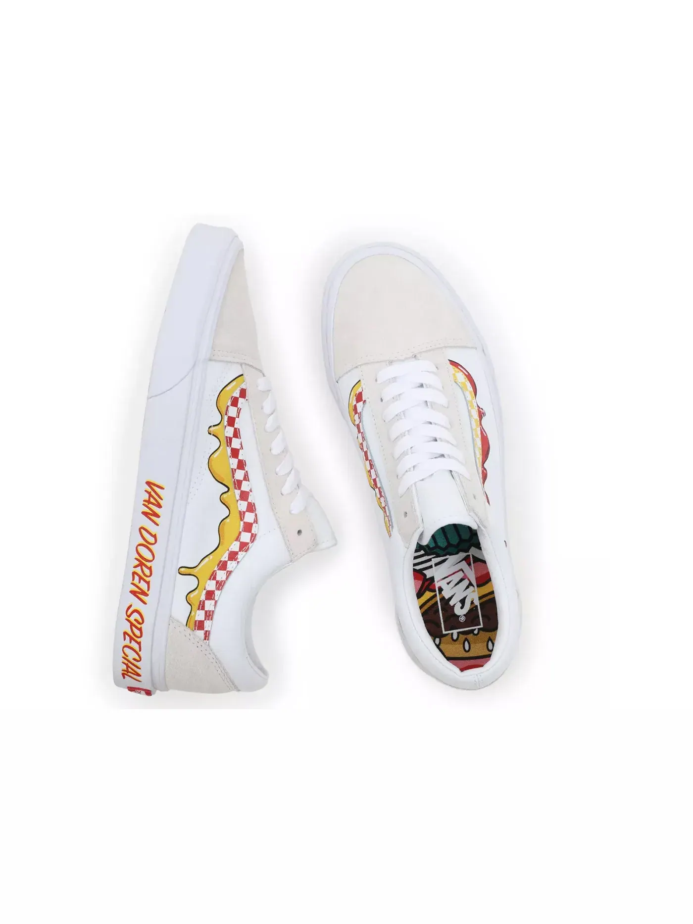 Мужские кеды Lifestyle Vans Old Skool — изображение 3 из 3, белый