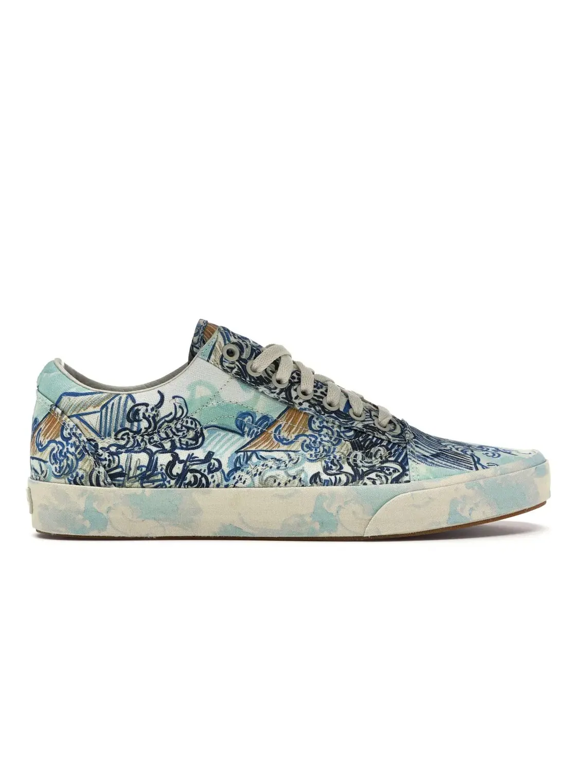Женские кроссовки с принтом Vans Old Skool Van Gogh Old Vineyard, Old Vineyard/Turtledove — изображение 1 из 4