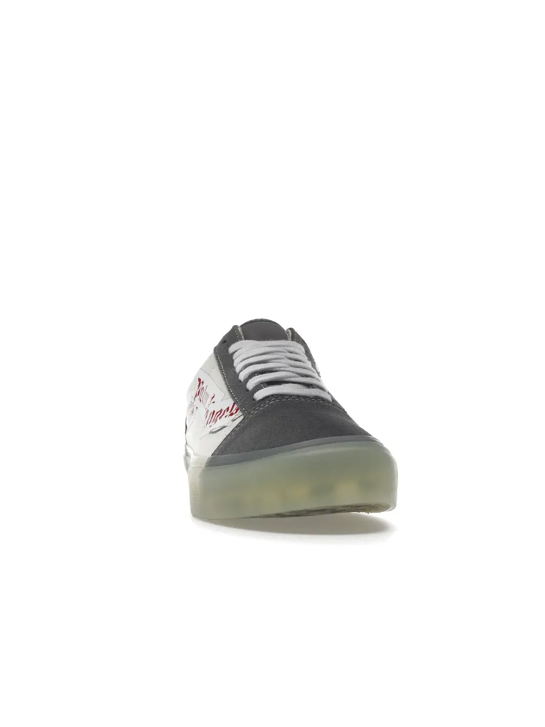 Кроссовки унисекс из замши и кожи Vans Old Skool VLT LX Palm Angels, Pewter/Chipmunk — изображение 2 из 4