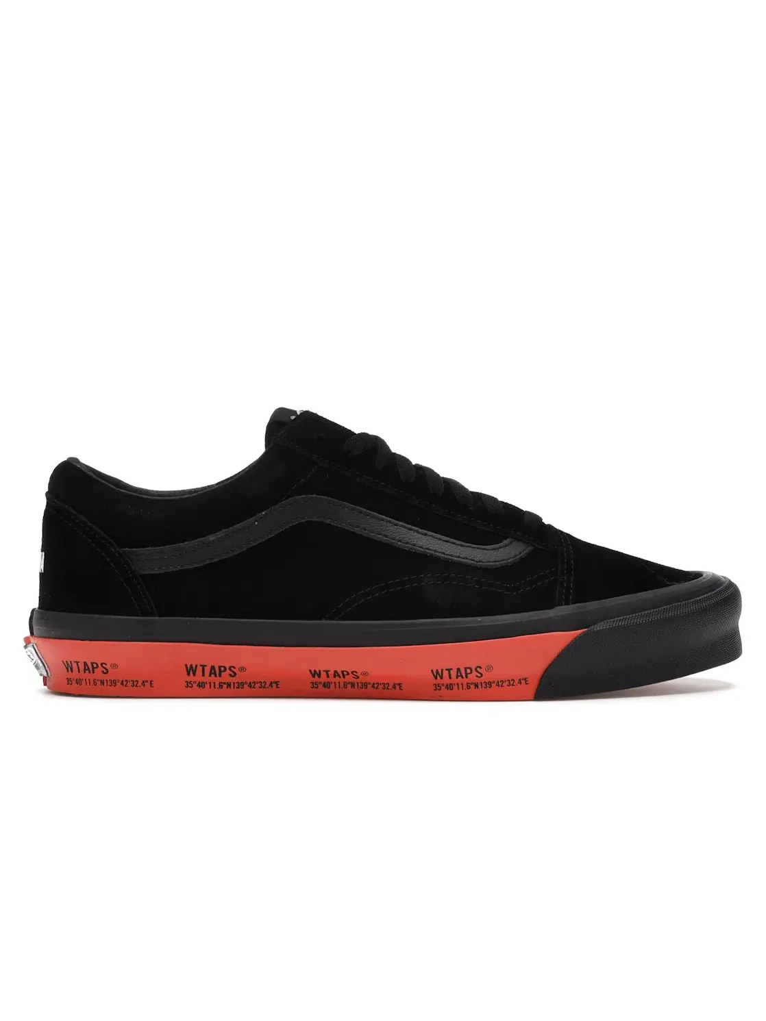 Мужские кроссовки Lifestyle Vans Old Skool — изображение 1 из 4, черный/оранжевый
