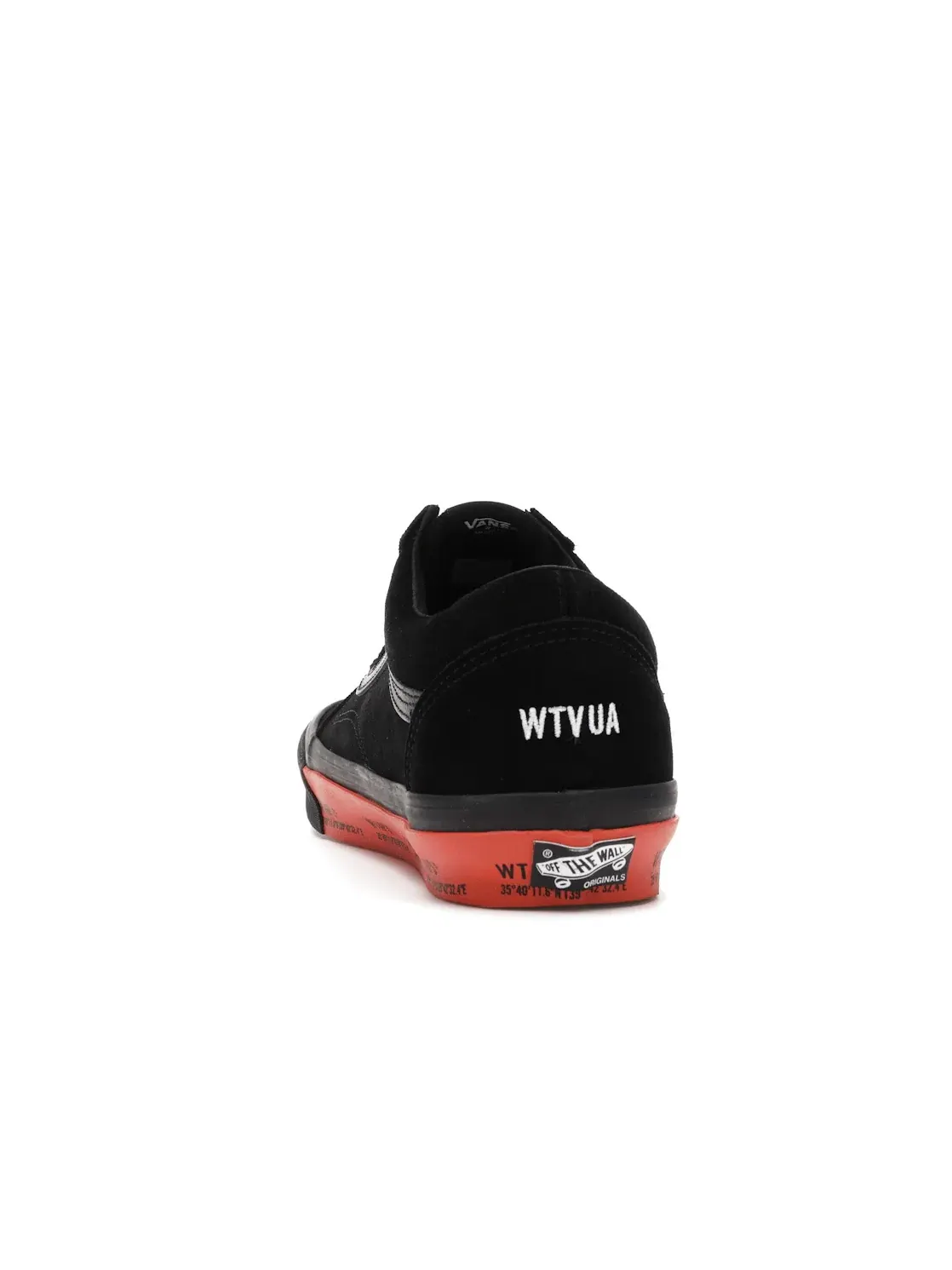 Мужские кроссовки Lifestyle Vans Old Skool — изображение 4 из 4, черный/оранжевый