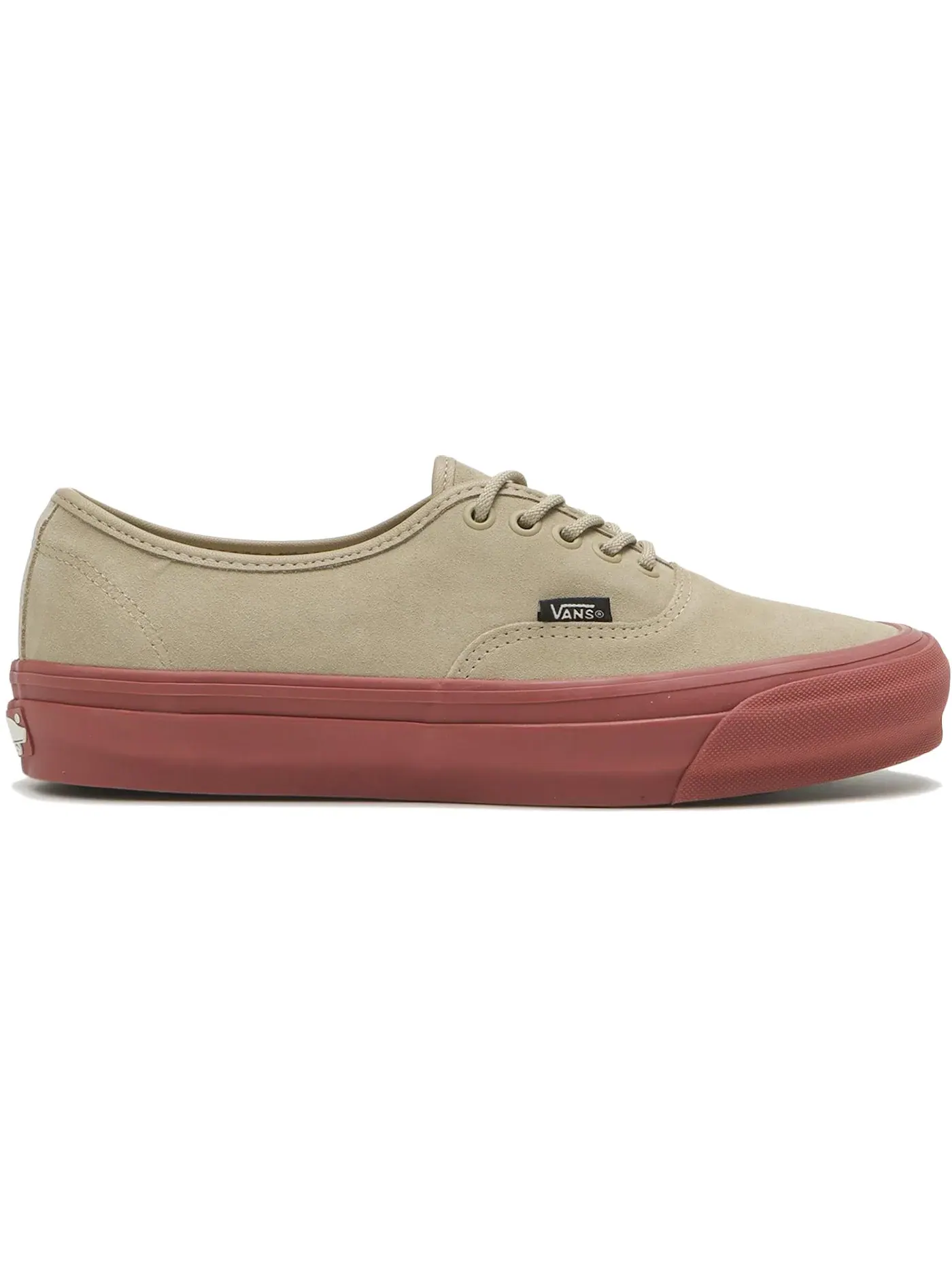 Мужские кеды Lifestyle с рифленой подошвой Vans OTW Authentic 44 Siped Vibram — изображение 1 из 1, платиновый/красный