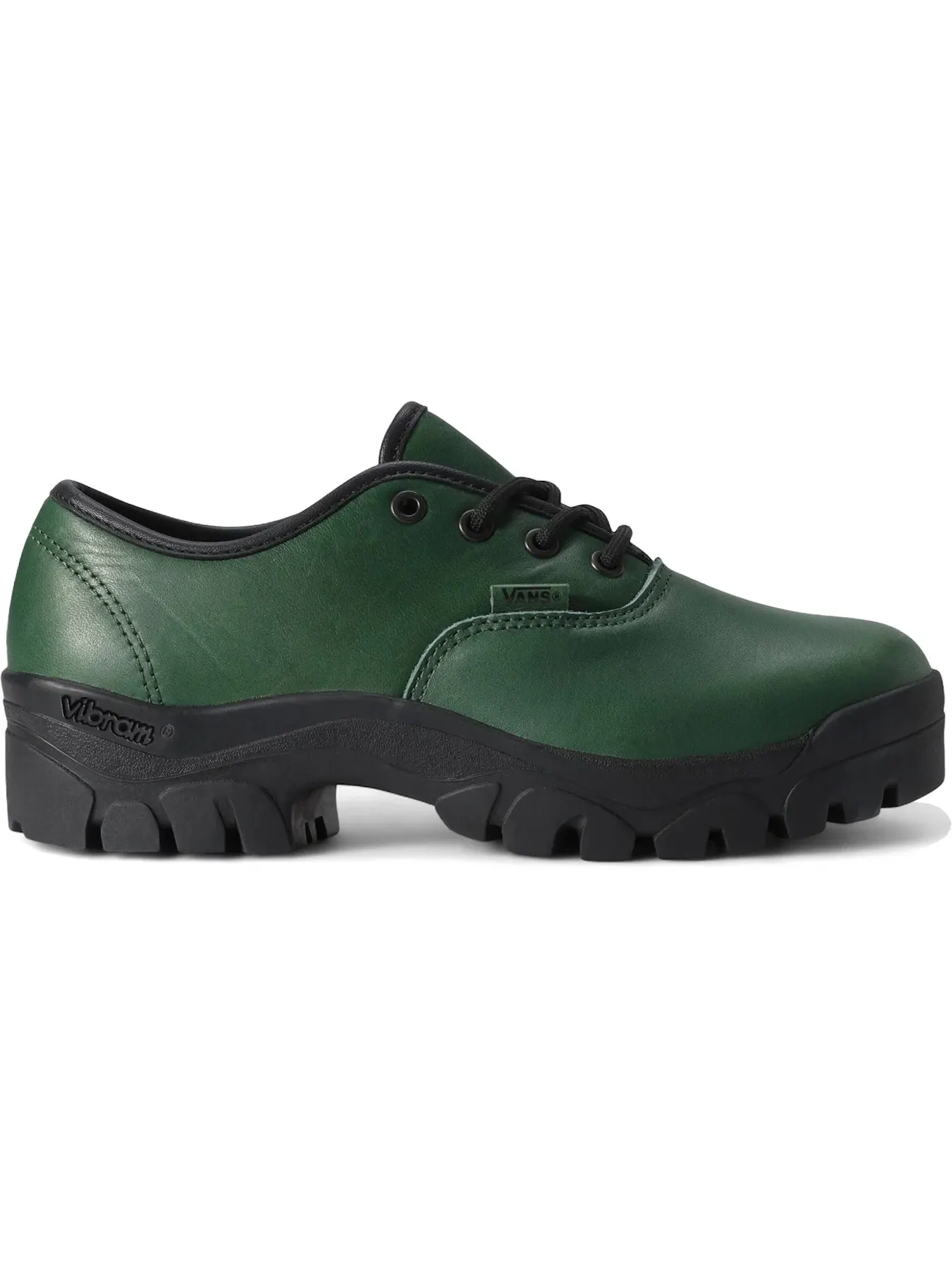 Мужские оксфорды кожаные Vans OTW Authentic Oxford — изображение 1 из 1, темный зеленый