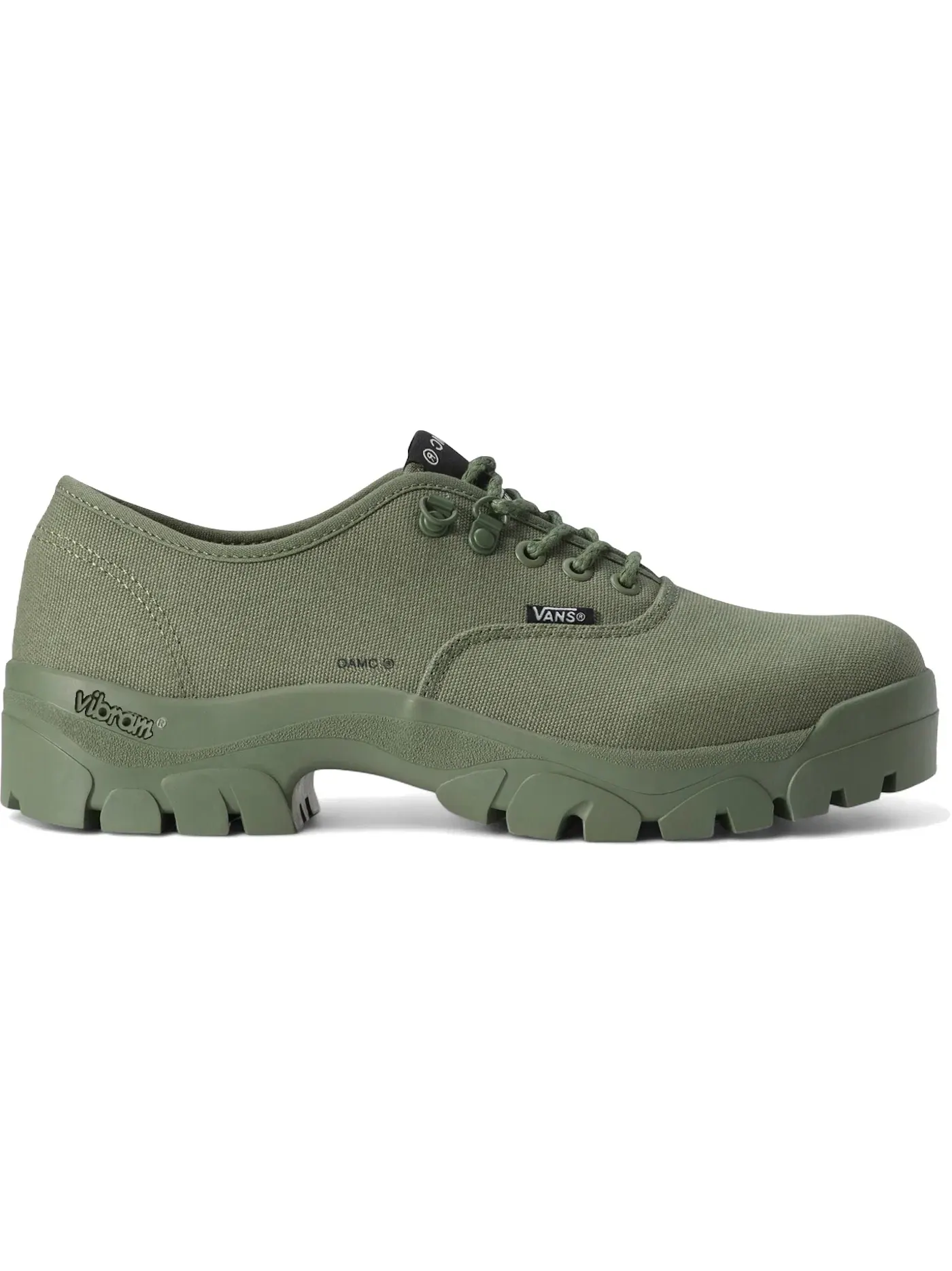 Мужские оксфорды с принтом Vans OTW Authentic Oxford Vans — изображение 1 из 1, оливковый зеленый
