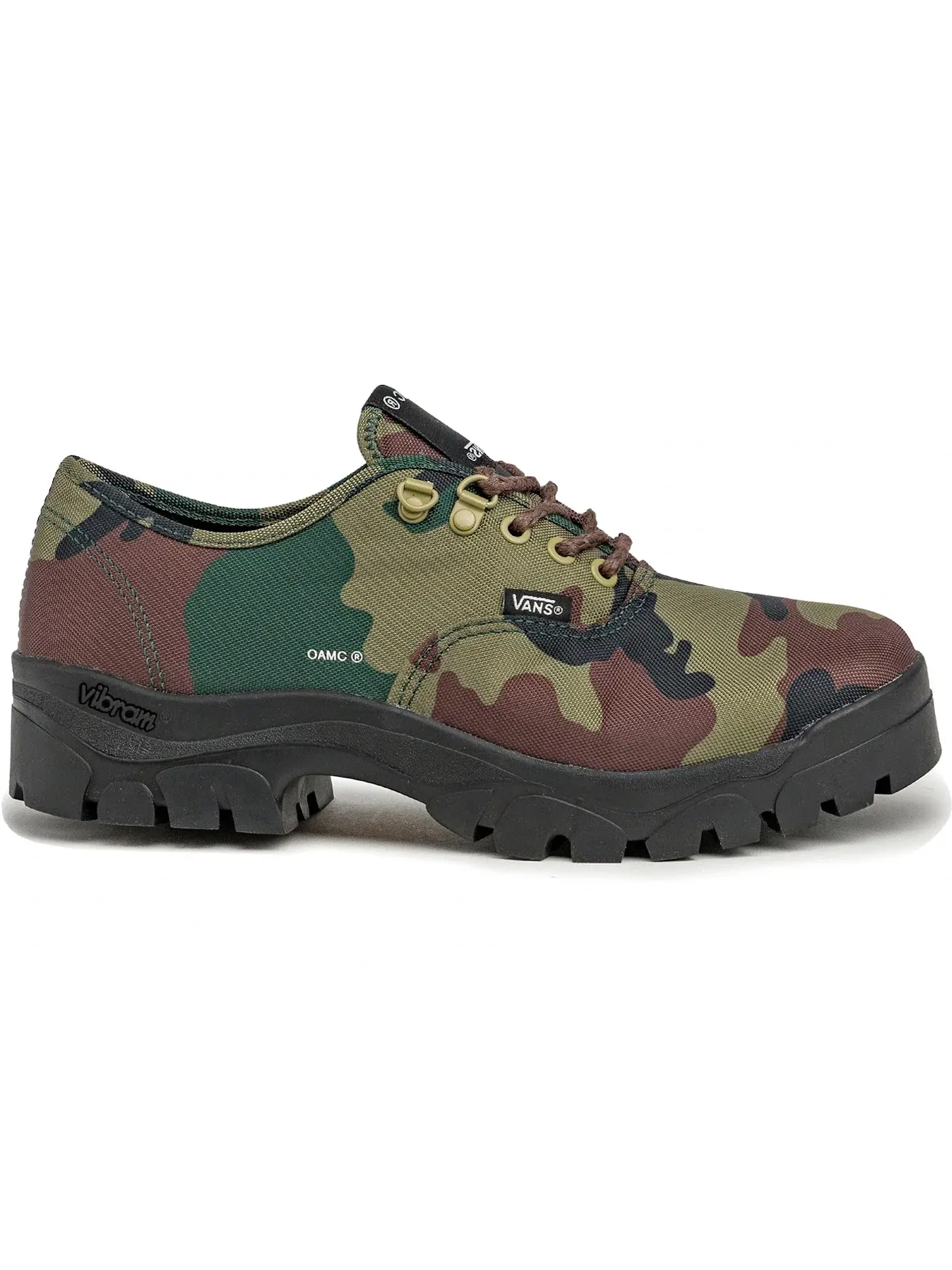Мужские оксфорды с камуфляжным принтом Vans OTW Authentic Oxford, Woodland Camo — изображение 1 из 1