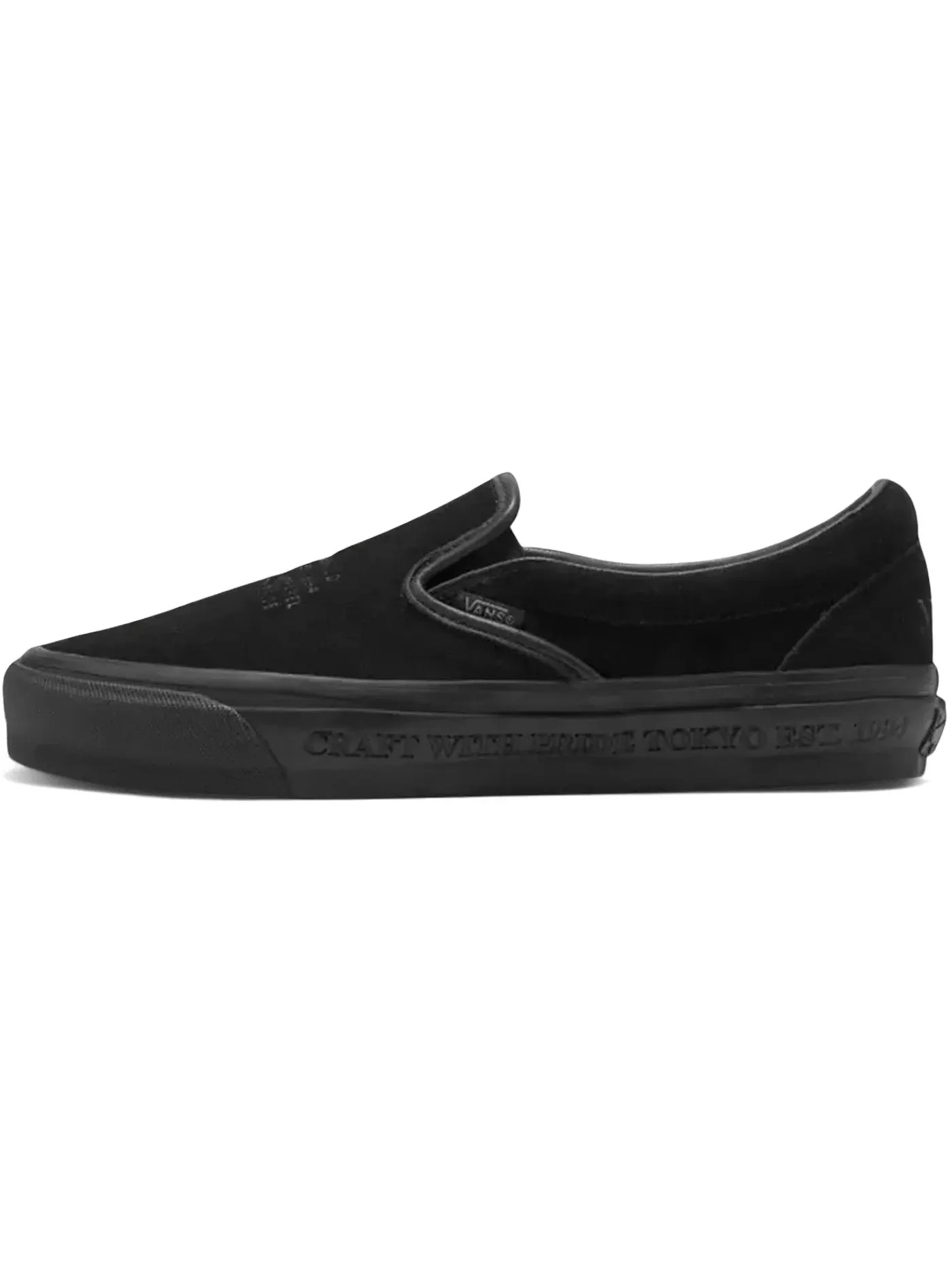 Мужские кеды Lifestyle Vans OTW Classic Slip-On 98 NEIGHBORHOOD — изображение 2 из 2, черный/черный