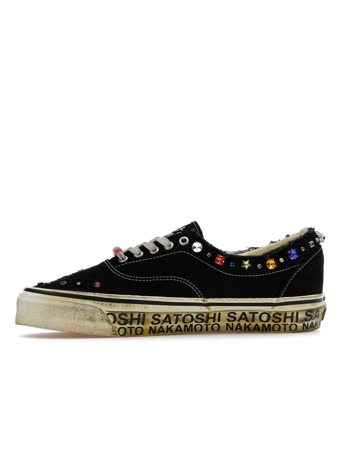 Мужские кроссовки Lifestyle Vans OTW Era 95 Satoshi Nakamoto — изображение 3 из 4, черный