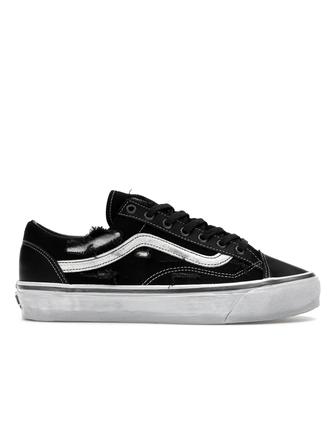 Мужские кроссовки lifestyle с потертой отделкой Vans OTW Old Skool 36 Vibram — изображение 1 из 4, серебристый серый