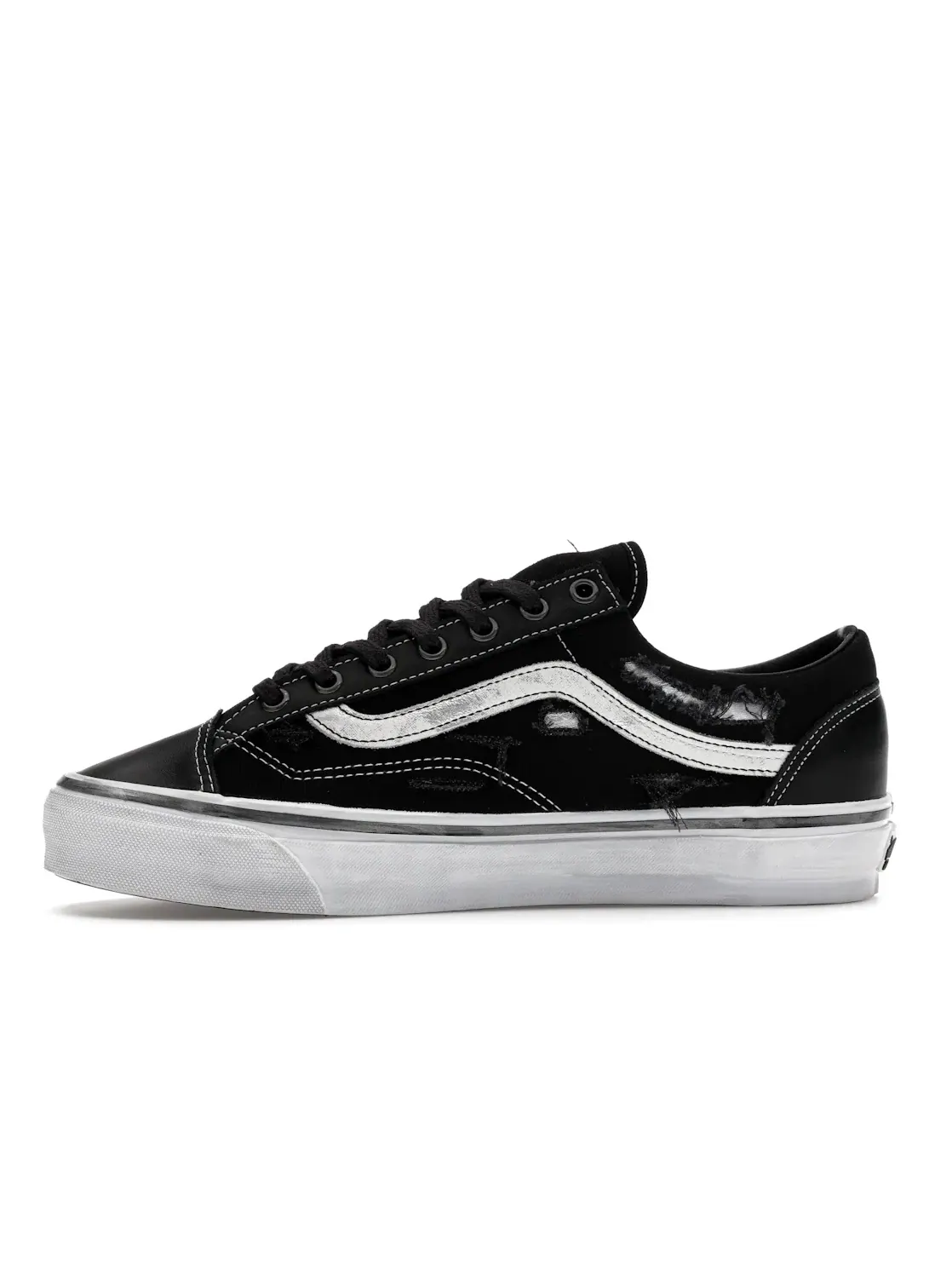 Мужские кроссовки lifestyle с потертой отделкой Vans OTW Old Skool 36 Vibram — изображение 3 из 4, серебристый серый