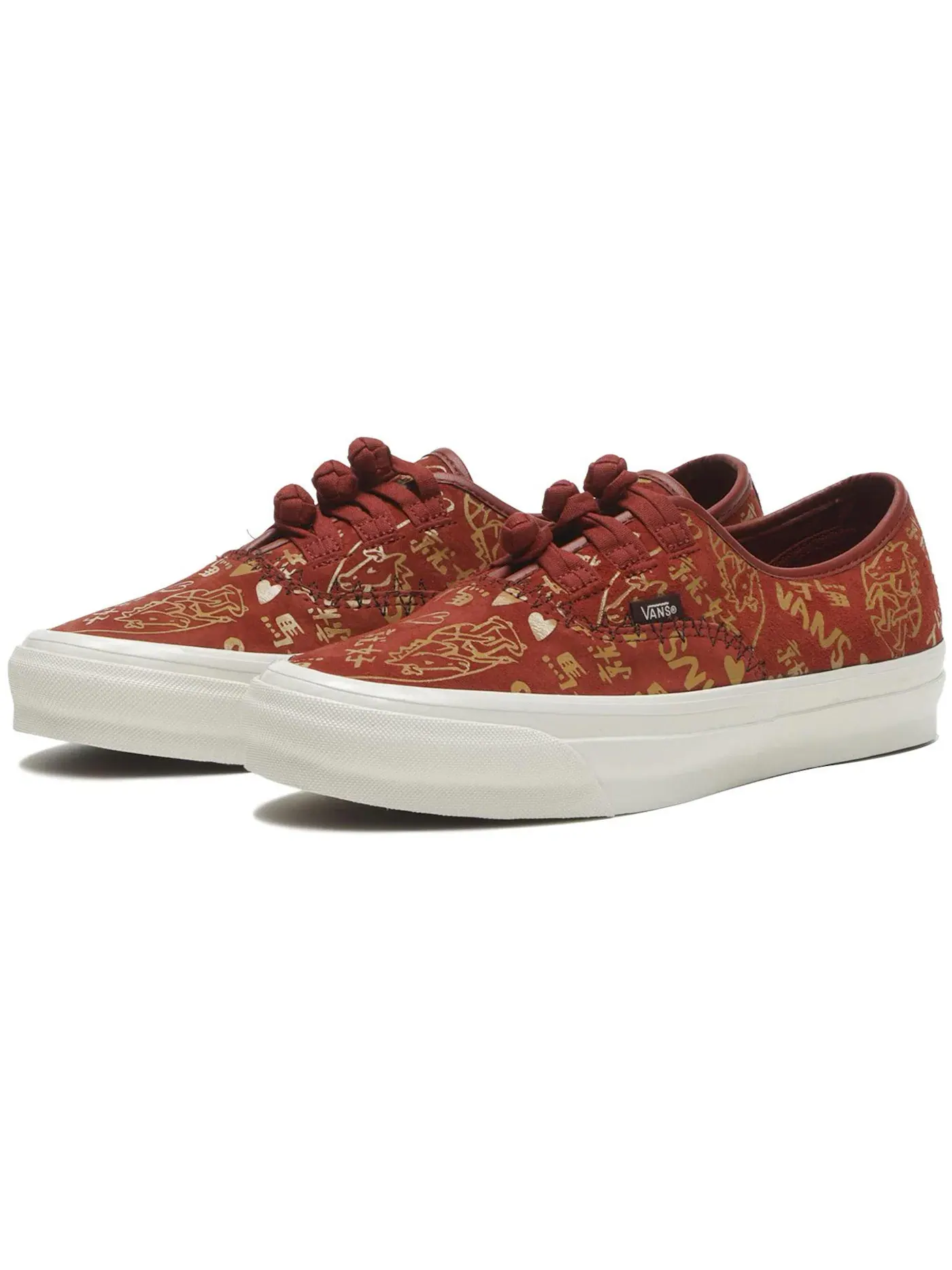 Мужские кроссовки Lifestyle Vans Premium Authentic 44 Knot — изображение 1 из 2, коричневый