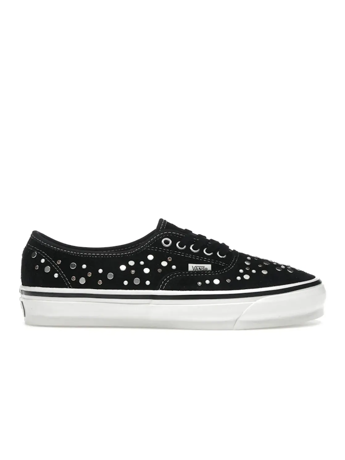 Мужские кроссовки с принтом Vans Premium Authentic 44 — изображение 1 из 4, черный/белый