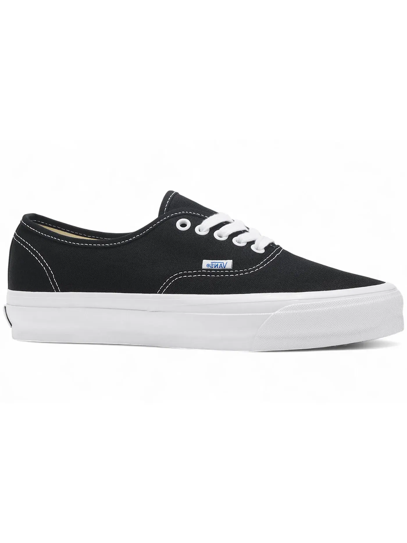 Мужские кроссовки с низким профилем Vans Premium Authentic — изображение 1 из 1, черный/белый