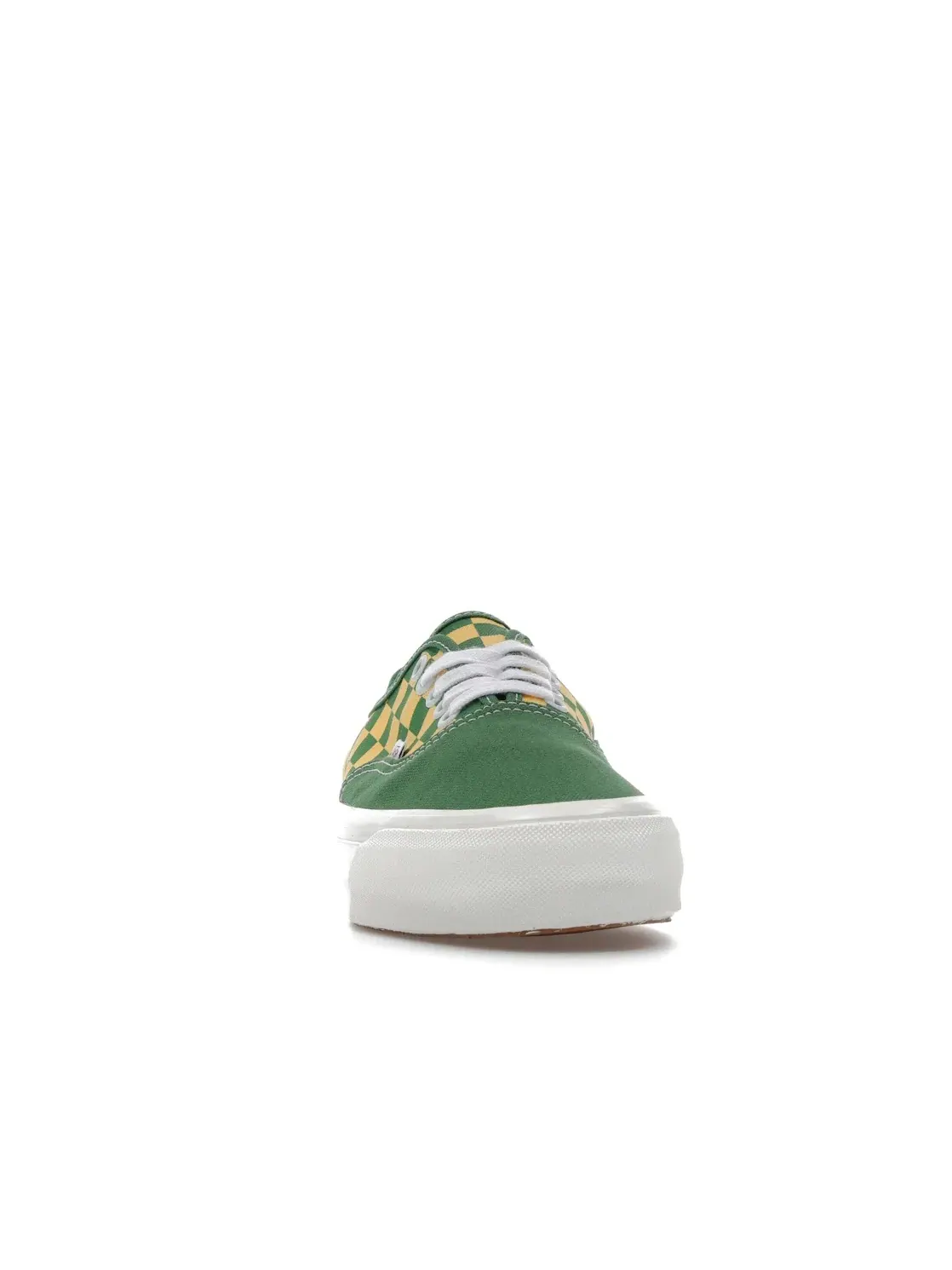 Мужские кроссовки с принтом Vans Premium Authentic — изображение 2 из 4, зеленый/желтый