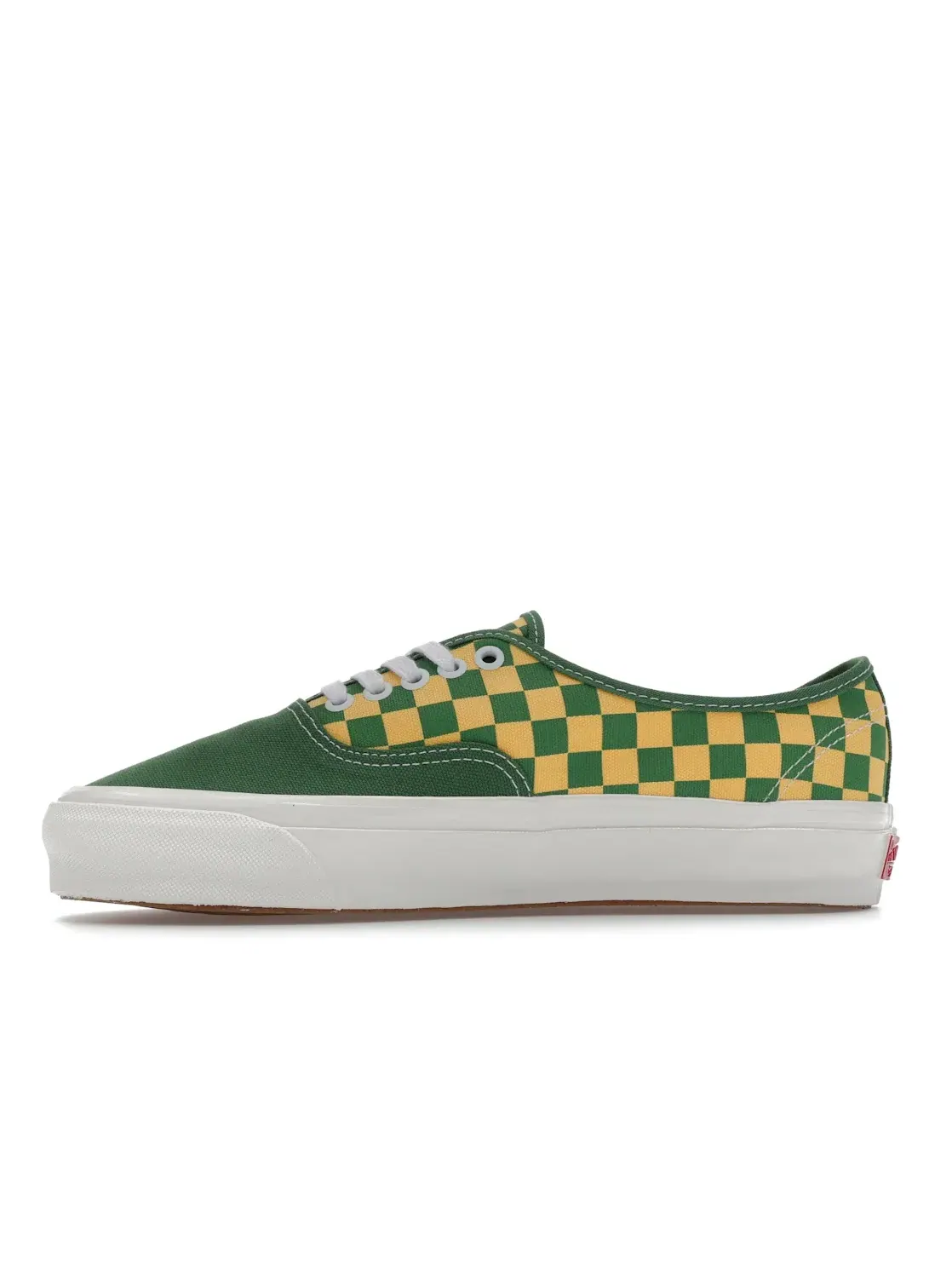 Мужские кроссовки с принтом Vans Premium Authentic — изображение 3 из 4, зеленый/желтый