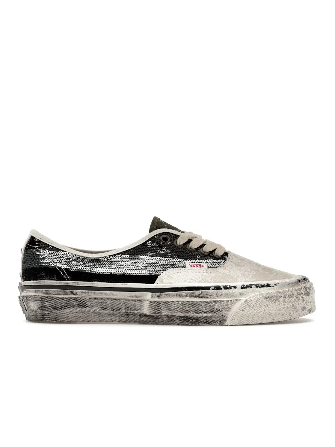 Мужские кеды с премиальным верхом Vans Premium Authentic — изображение 1 из 4, черный/белый