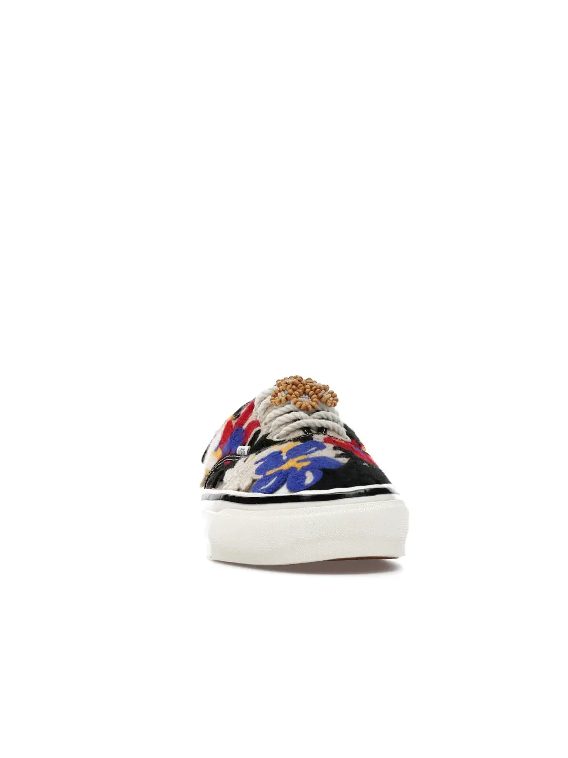 Мужские кеды с цветочной вышивкой Vans Premium Authentic — изображение 2 из 4, белый/красный/синий