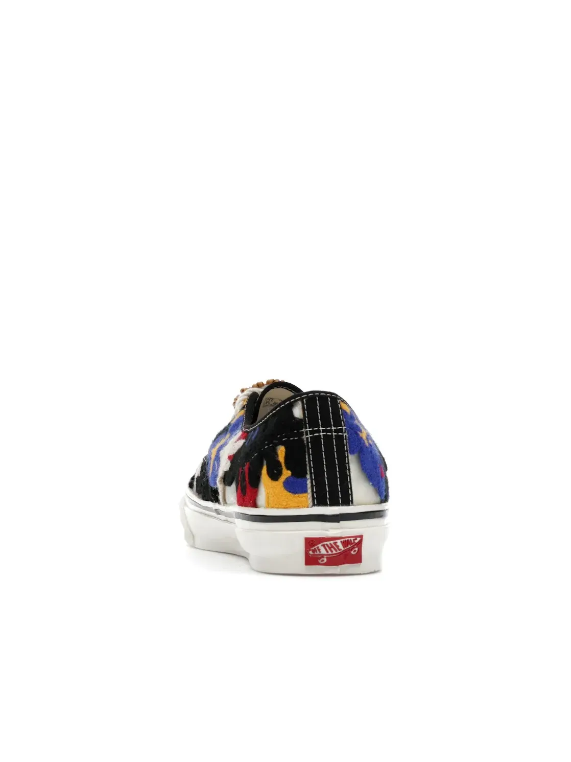 Мужские кеды с цветочной вышивкой Vans Premium Authentic — изображение 4 из 4, белый/красный/синий