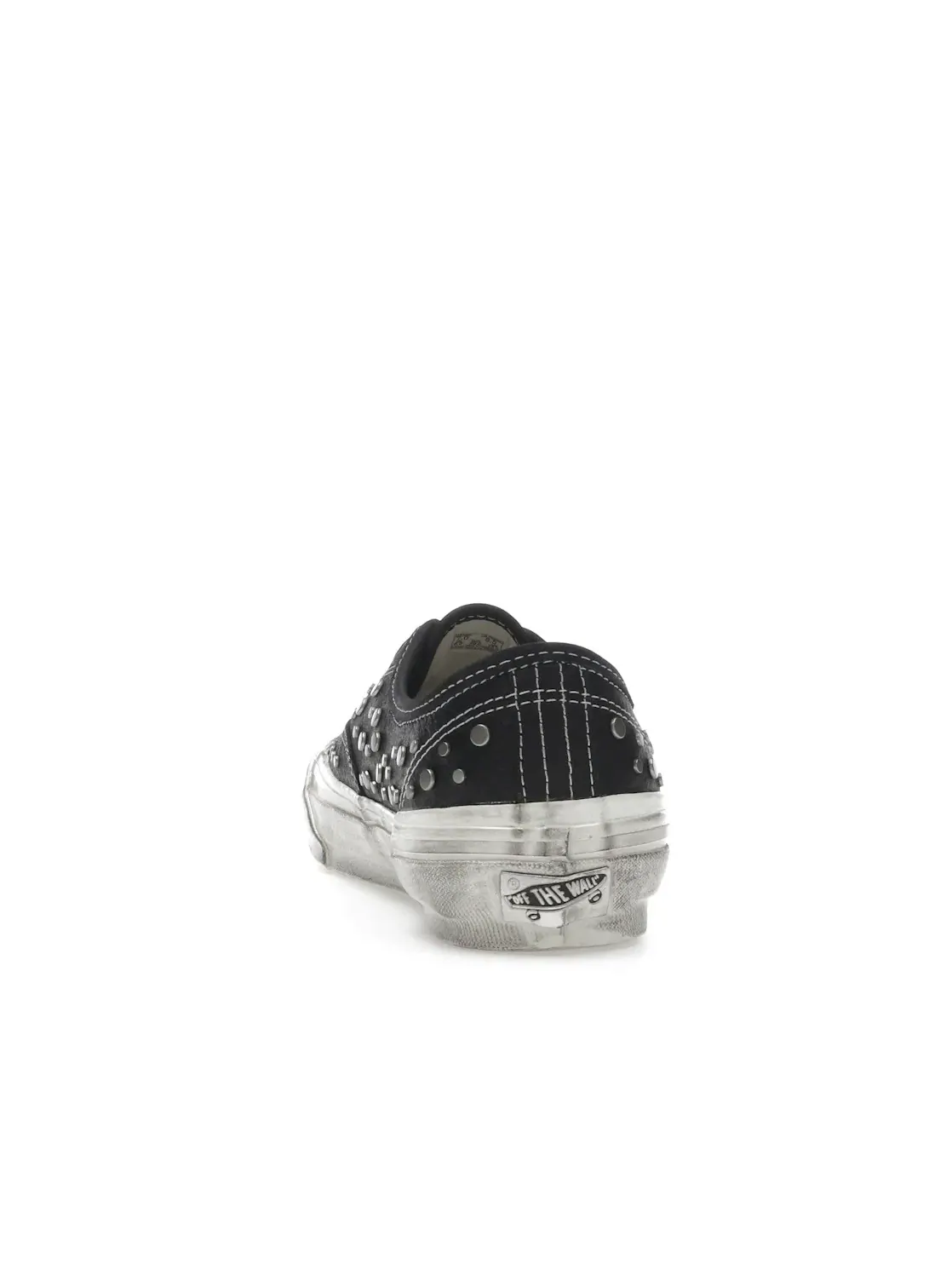 Мужские кроссовки кожаные Vans Premium Authentic — изображение 4 из 4, черный