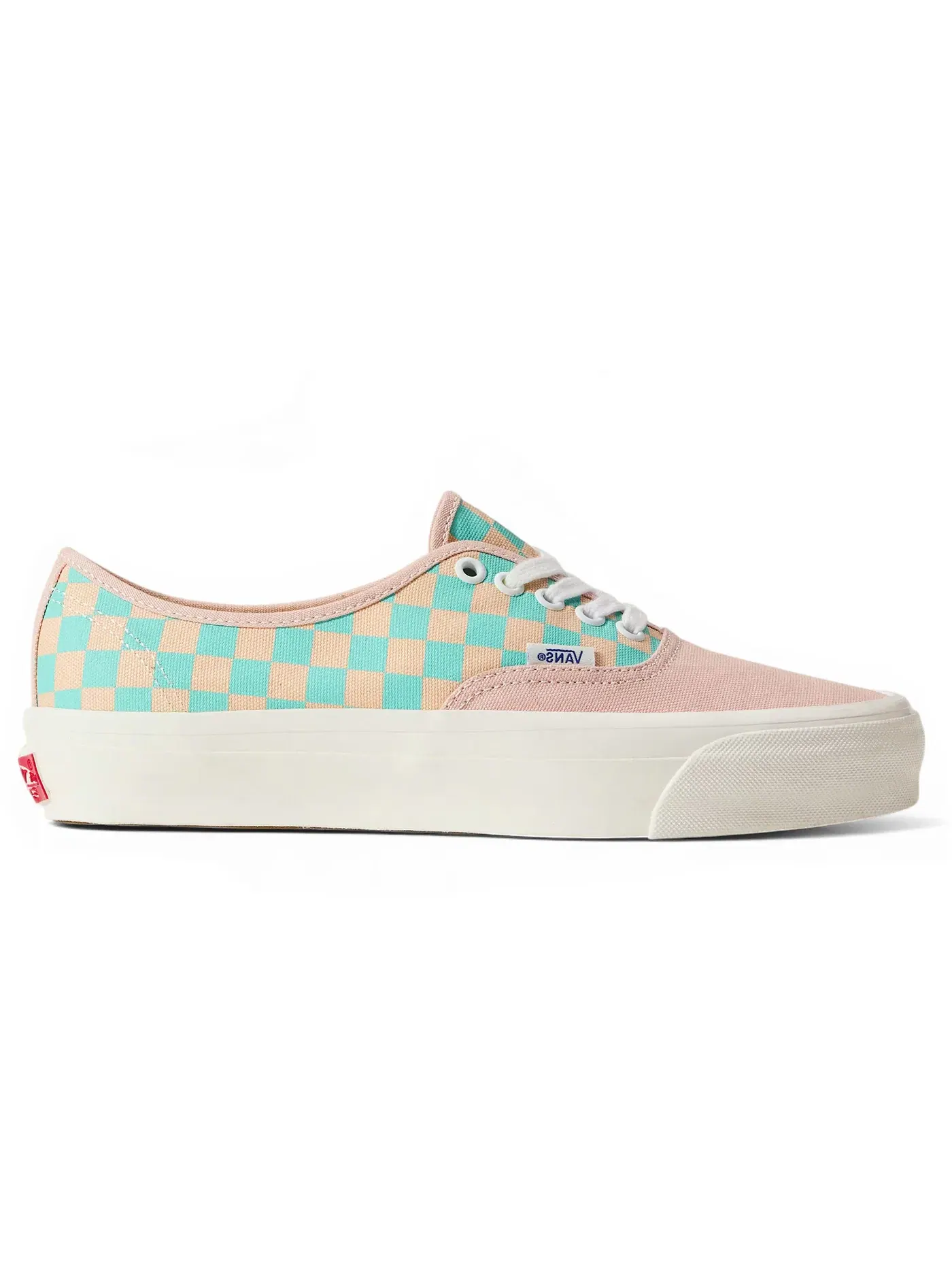 Мужские кроссовки с принтом Vans Premium Authentic — изображение 1 из 1, розовый розовый/синий