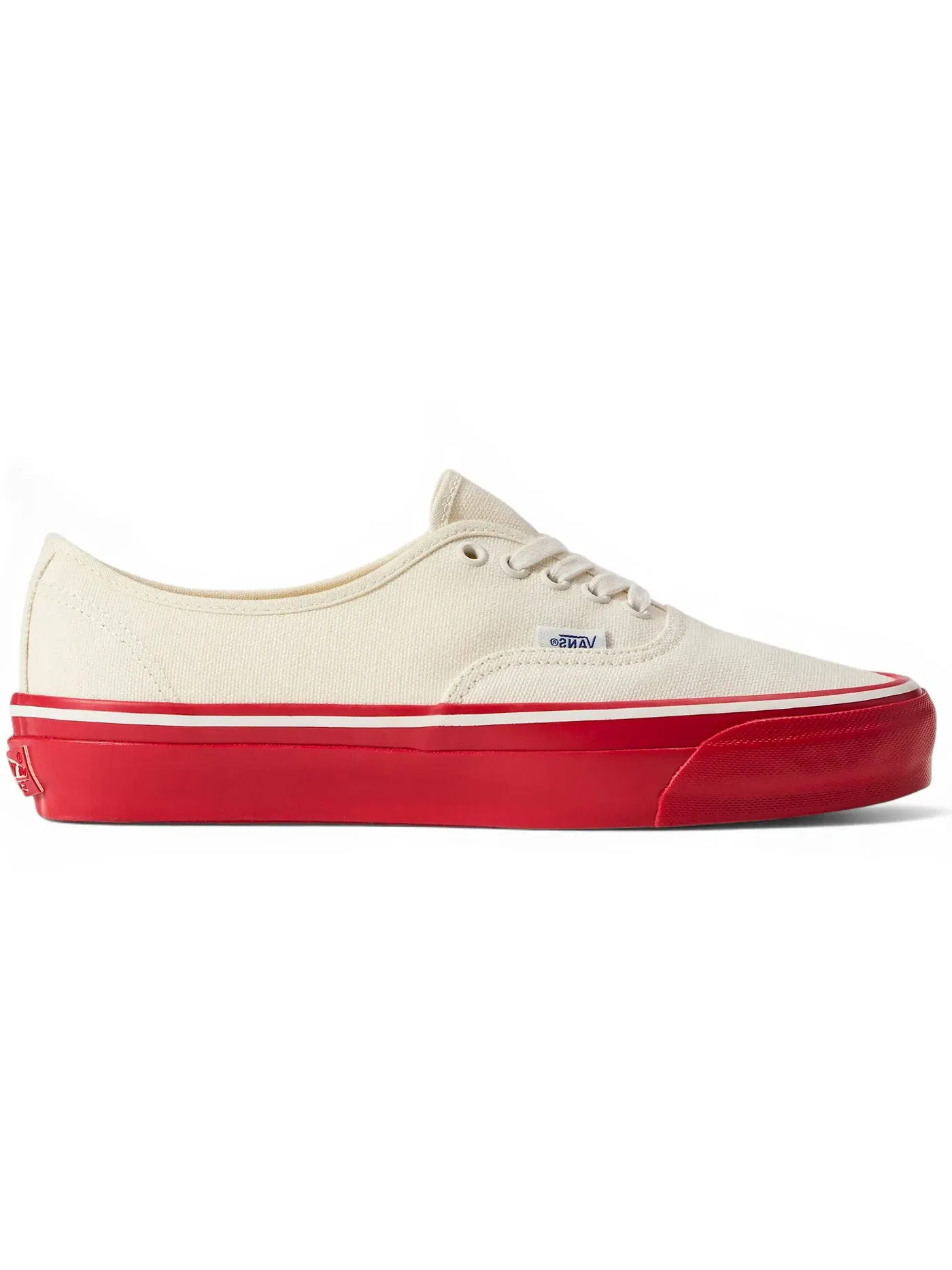 Мужские кроссовки с низким профилем Vans Premium Authentic — изображение 1 из 1, белый/красный