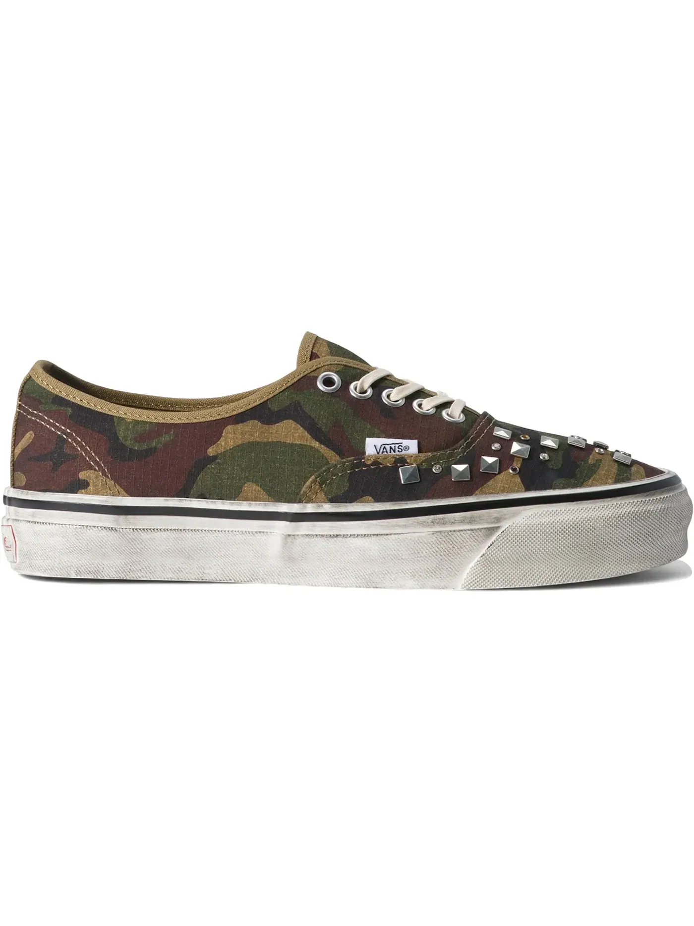 Мужские кроссовки Lifestyle с принтом Vans Premium Authentic Vans — изображение 1 из 1, зеленый